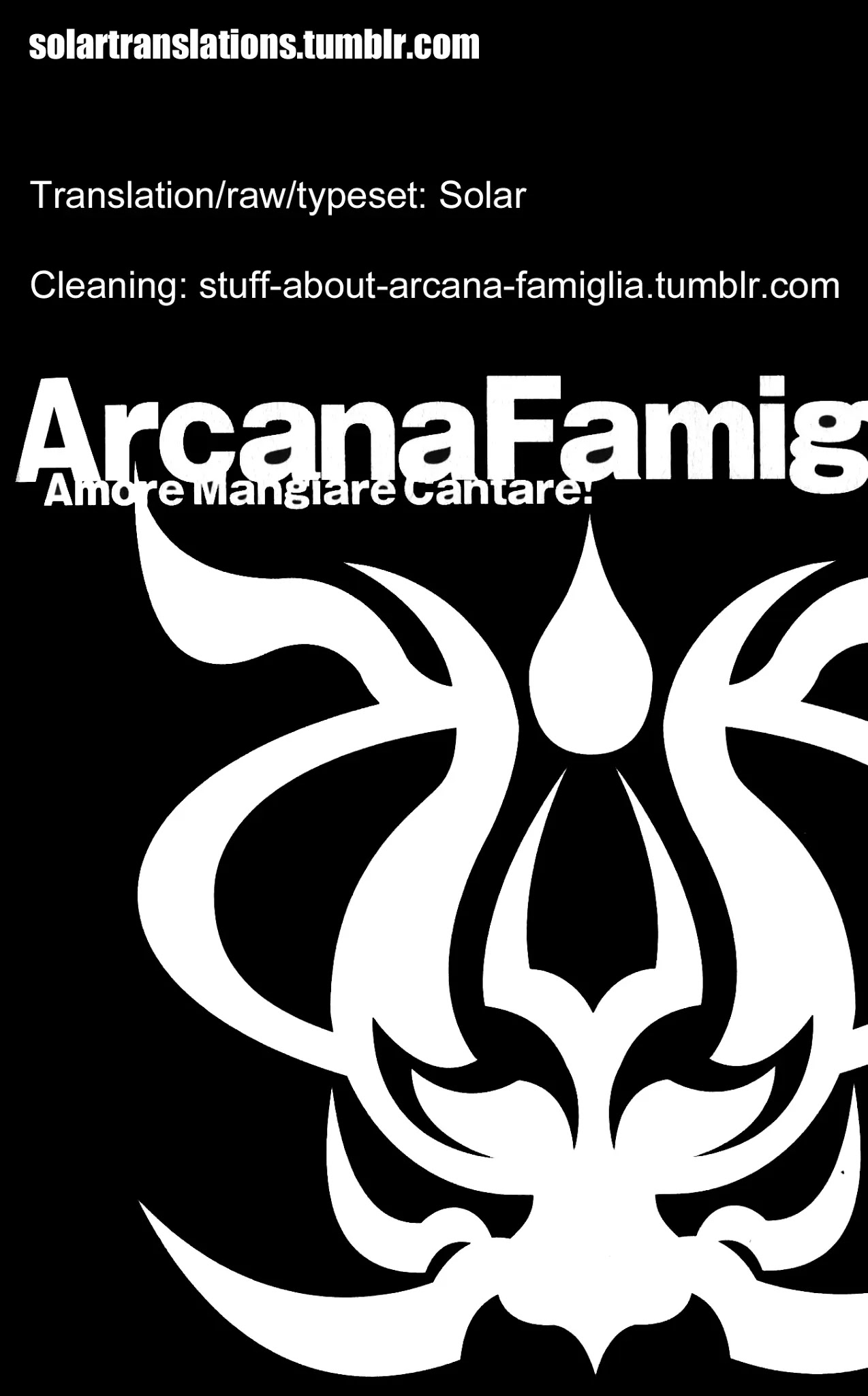 Arcana Famiglia - Amore Mangiare Cantare! Chapter 15 page 1 - Chapter 15: Arcana powers