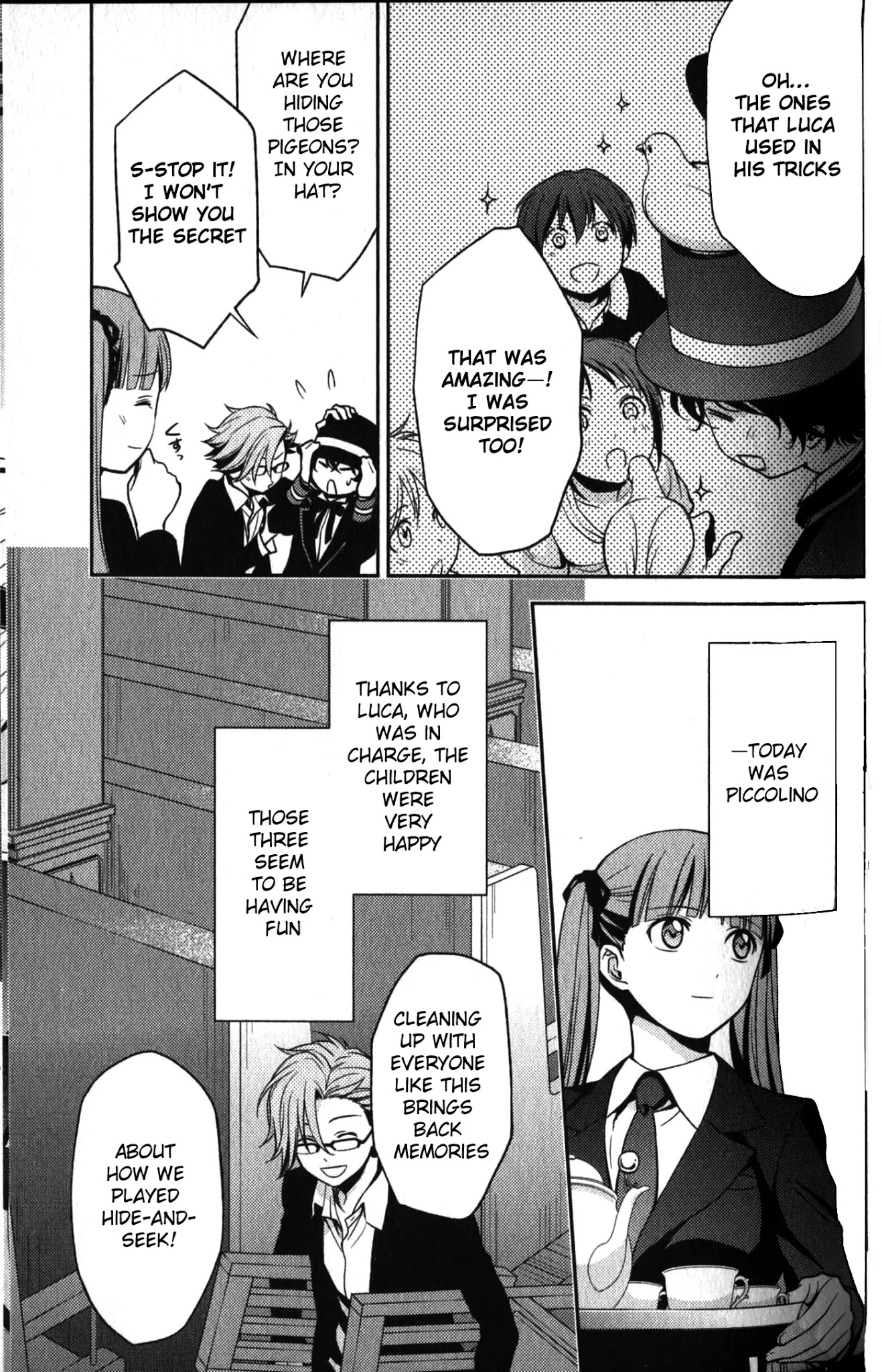 Arcana Famiglia - Amore Mangiare Cantare! Chapter 15 page 20 - Chapter 15: Arcana powers