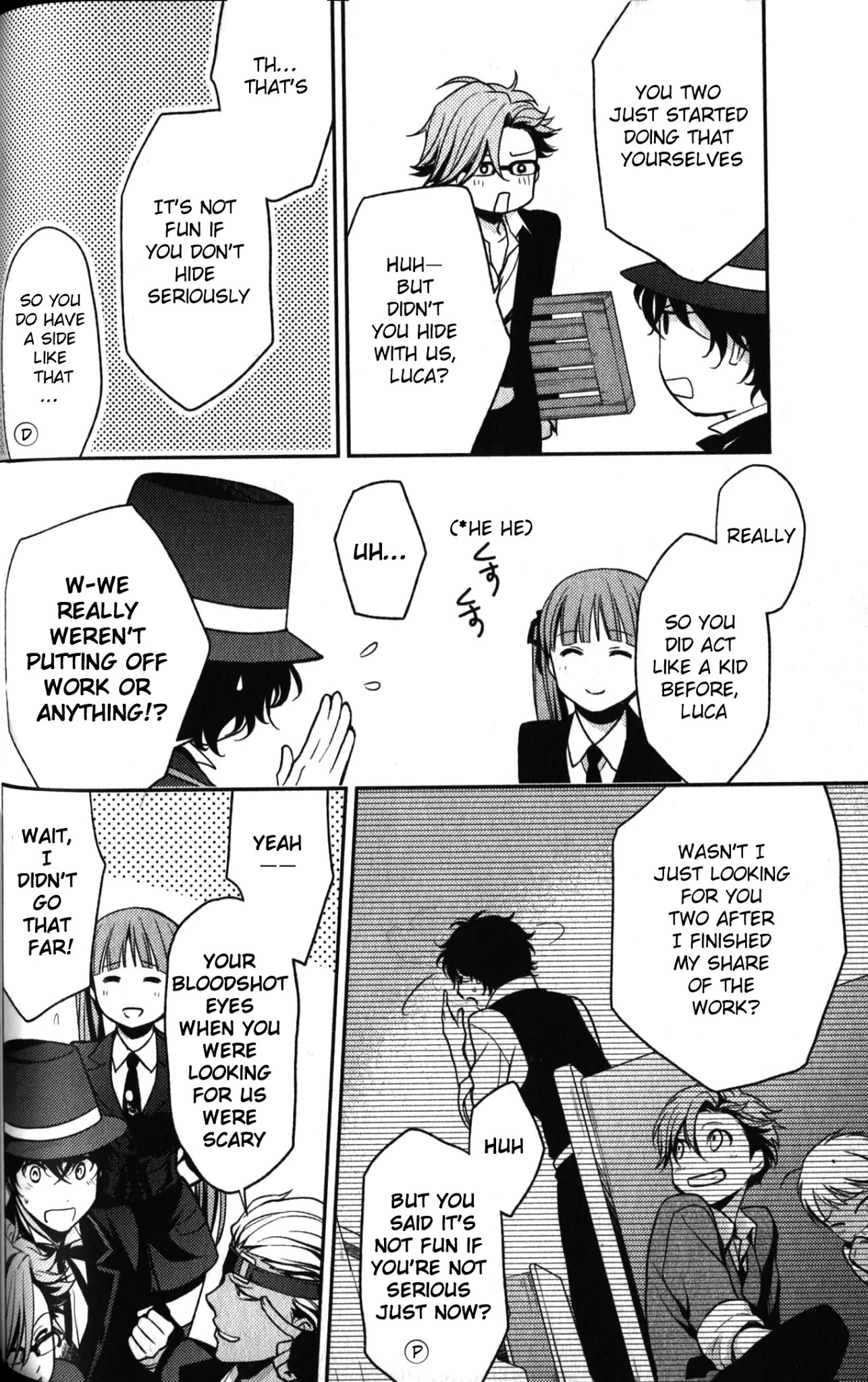 Arcana Famiglia - Amore Mangiare Cantare! Chapter 15 page 21 - Chapter 15: Arcana powers