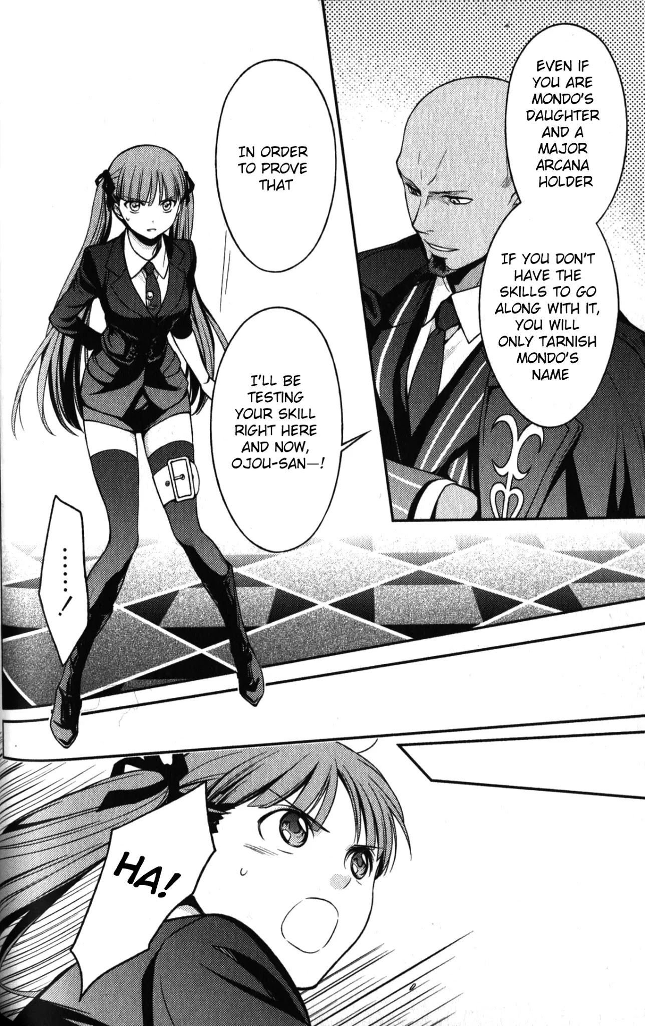 Arcana Famiglia - Amore Mangiare Cantare! Chapter 15 page 5 - Chapter 15: Arcana powers