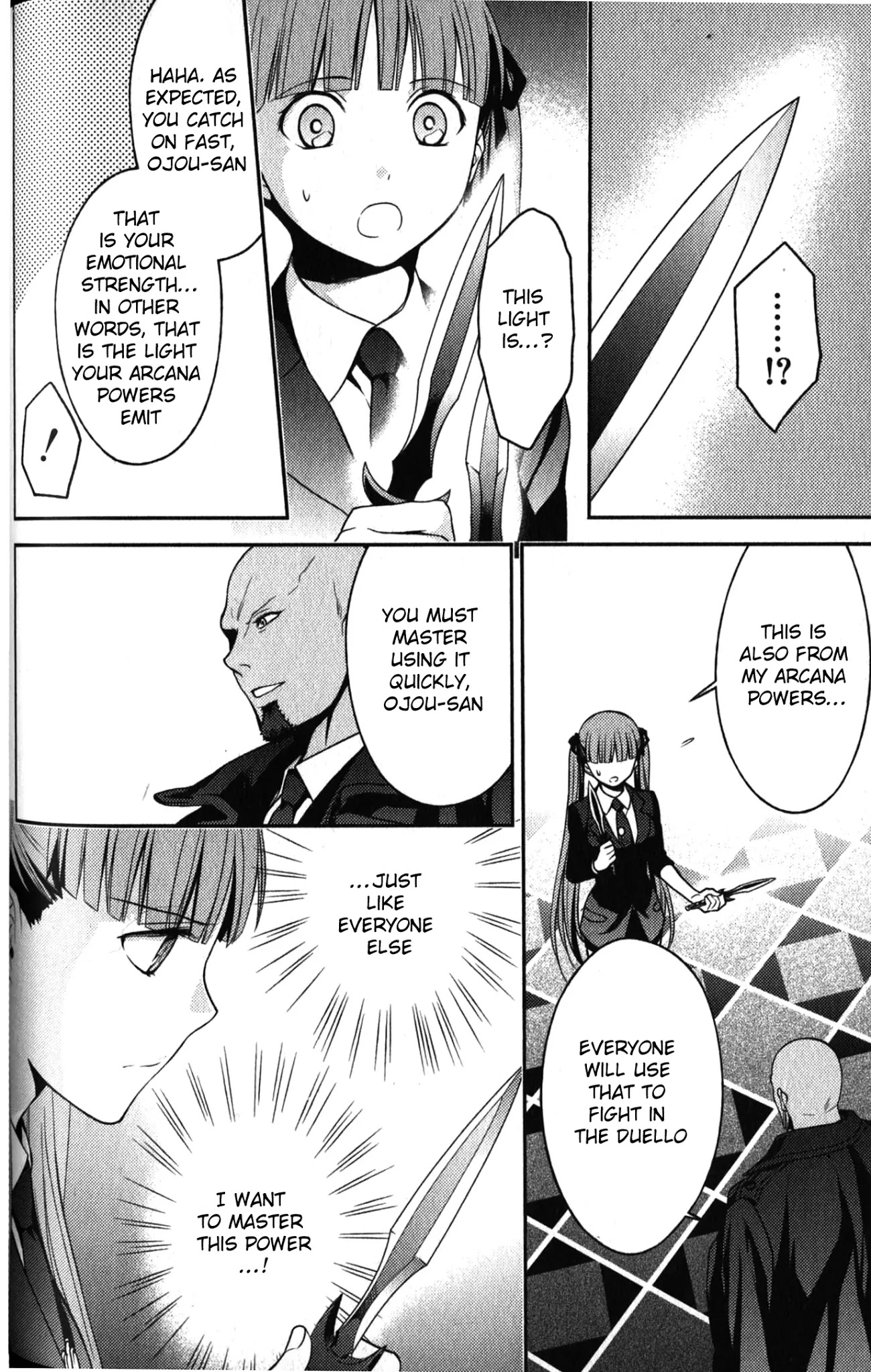 Arcana Famiglia - Amore Mangiare Cantare! Chapter 15 page 9 - Chapter 15: Arcana powers