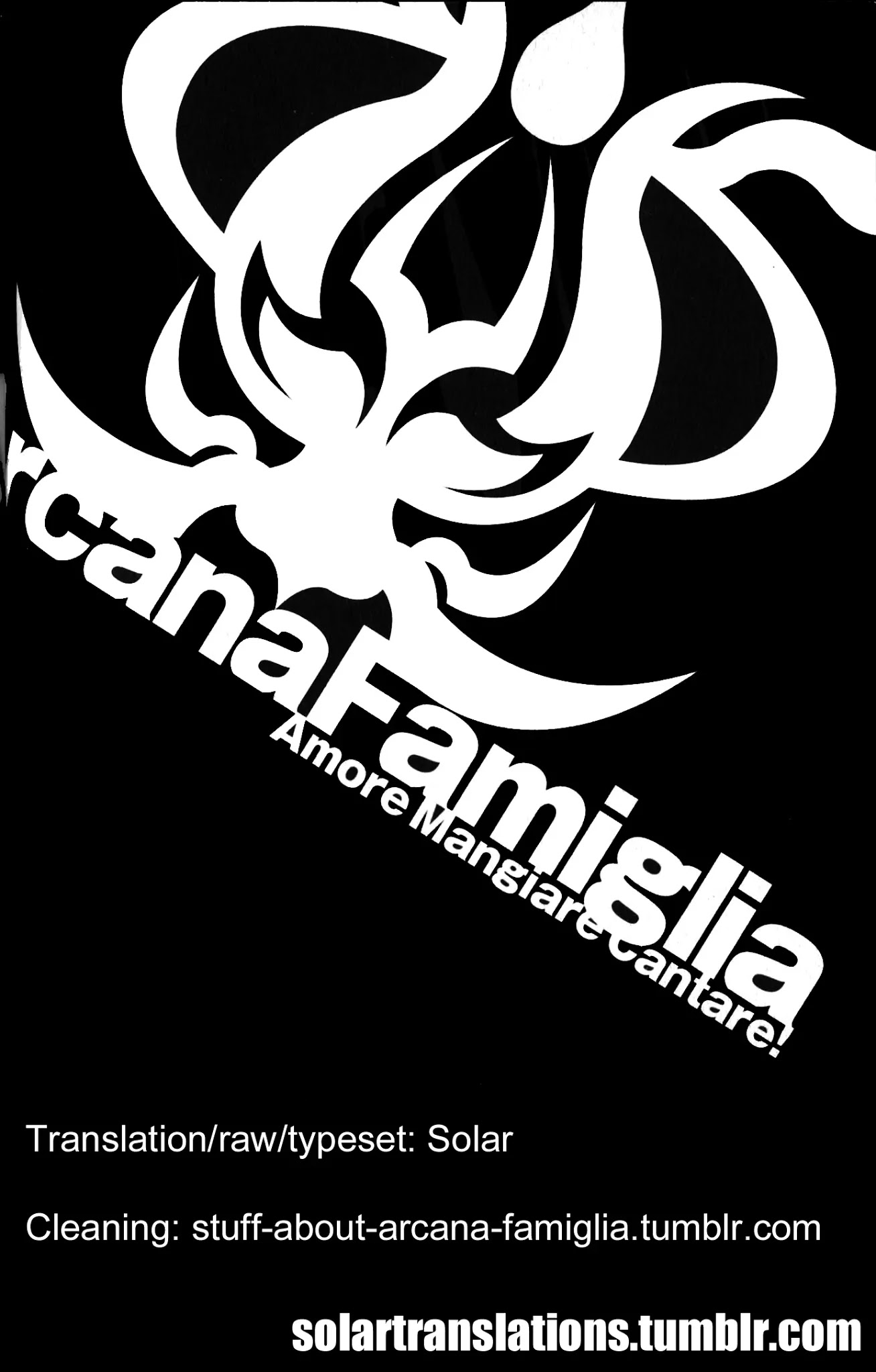 Arcana Famiglia - Amore Mangiare Cantare! Chapter 16 page 1 - Chapter 16: Farewell to the past