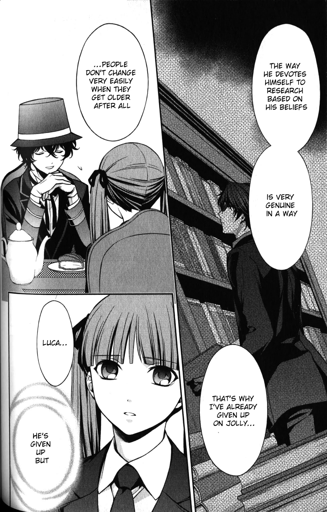 Arcana Famiglia - Amore Mangiare Cantare! Chapter 17 page 11 - Chapter 17: Luca & Jolly 1