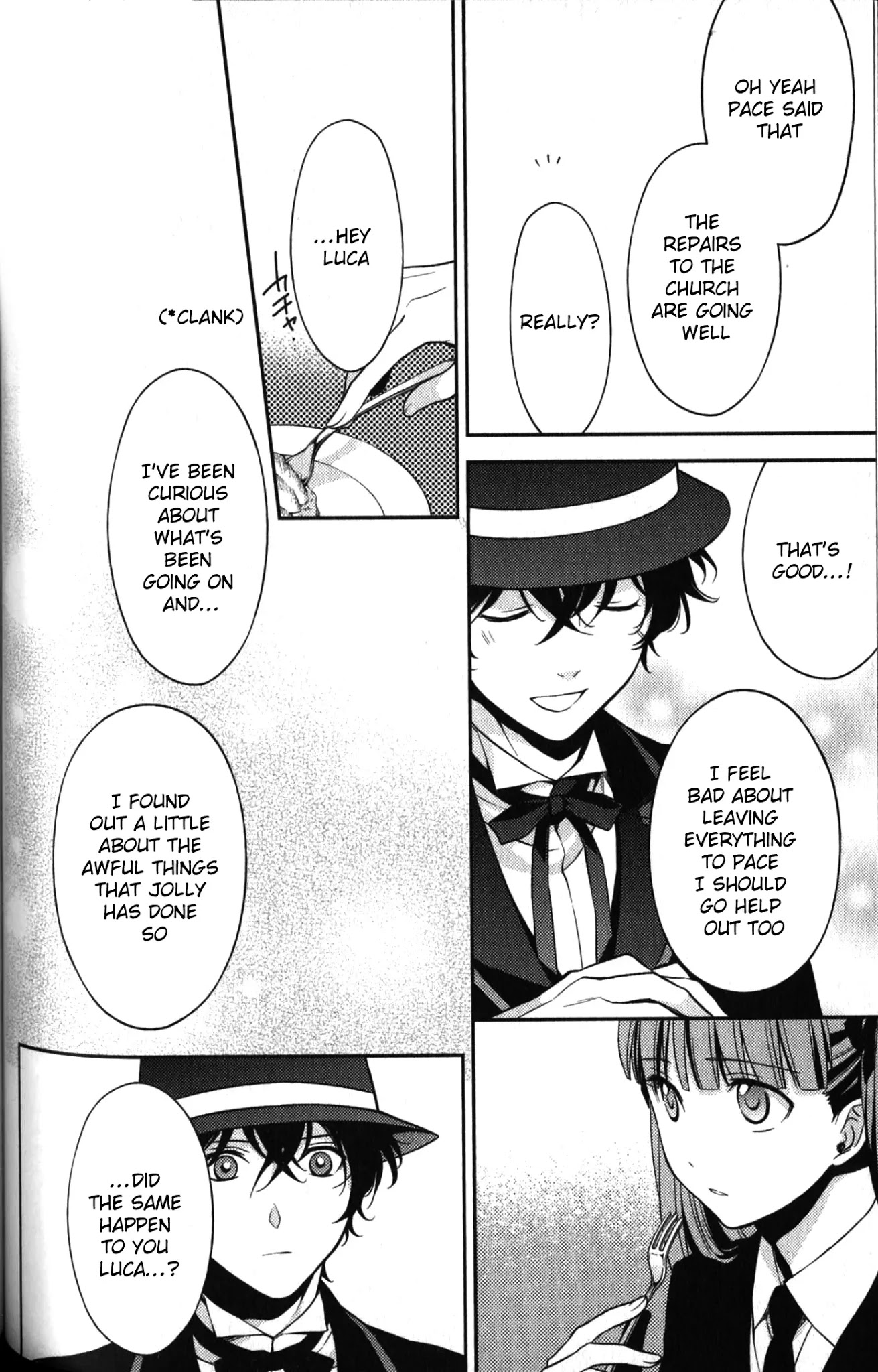 Arcana Famiglia - Amore Mangiare Cantare! Chapter 17 page 7 - Chapter 17: Luca & Jolly 1