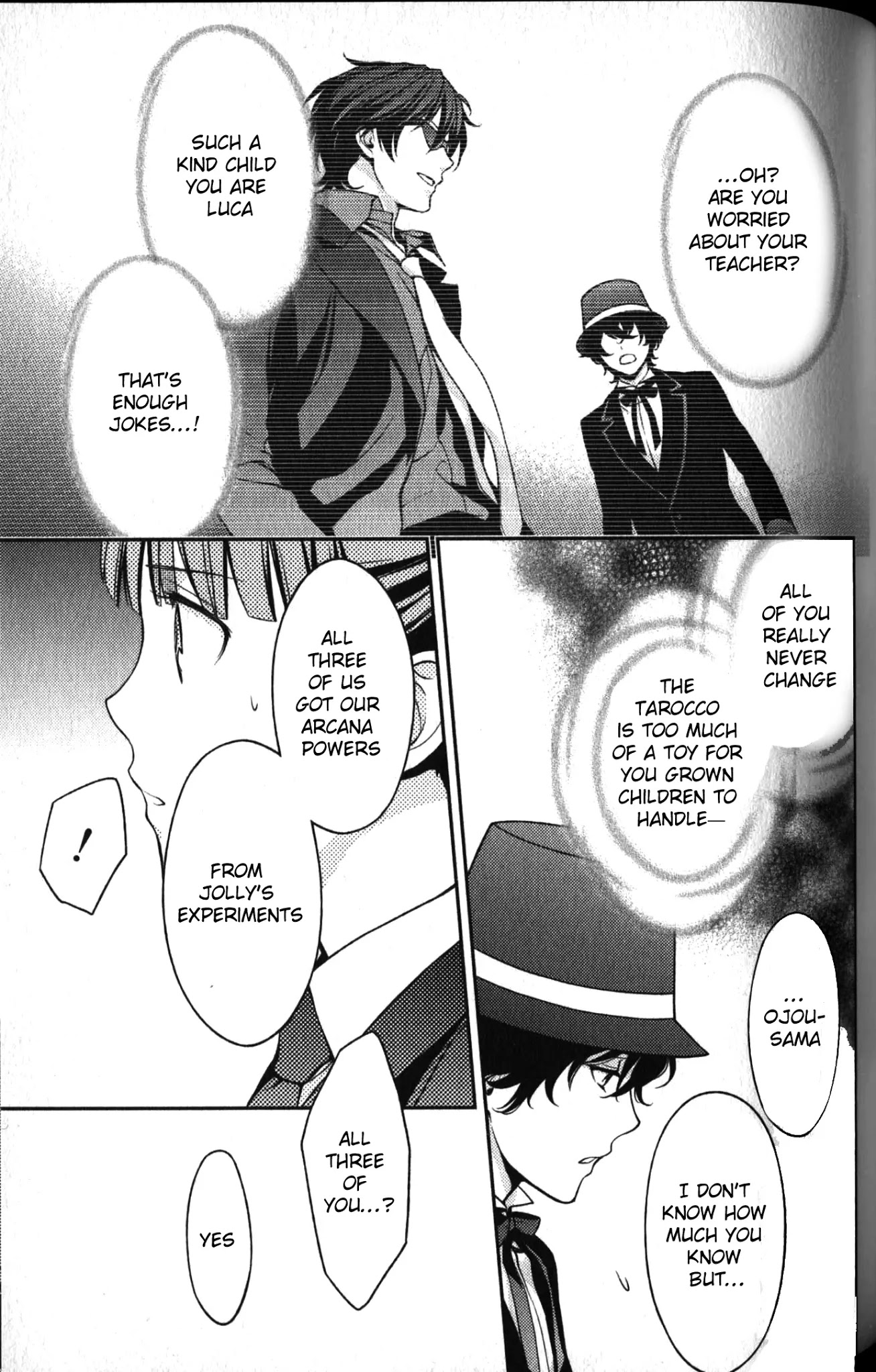 Arcana Famiglia - Amore Mangiare Cantare! Chapter 17 page 8 - Chapter 17: Luca & Jolly 1