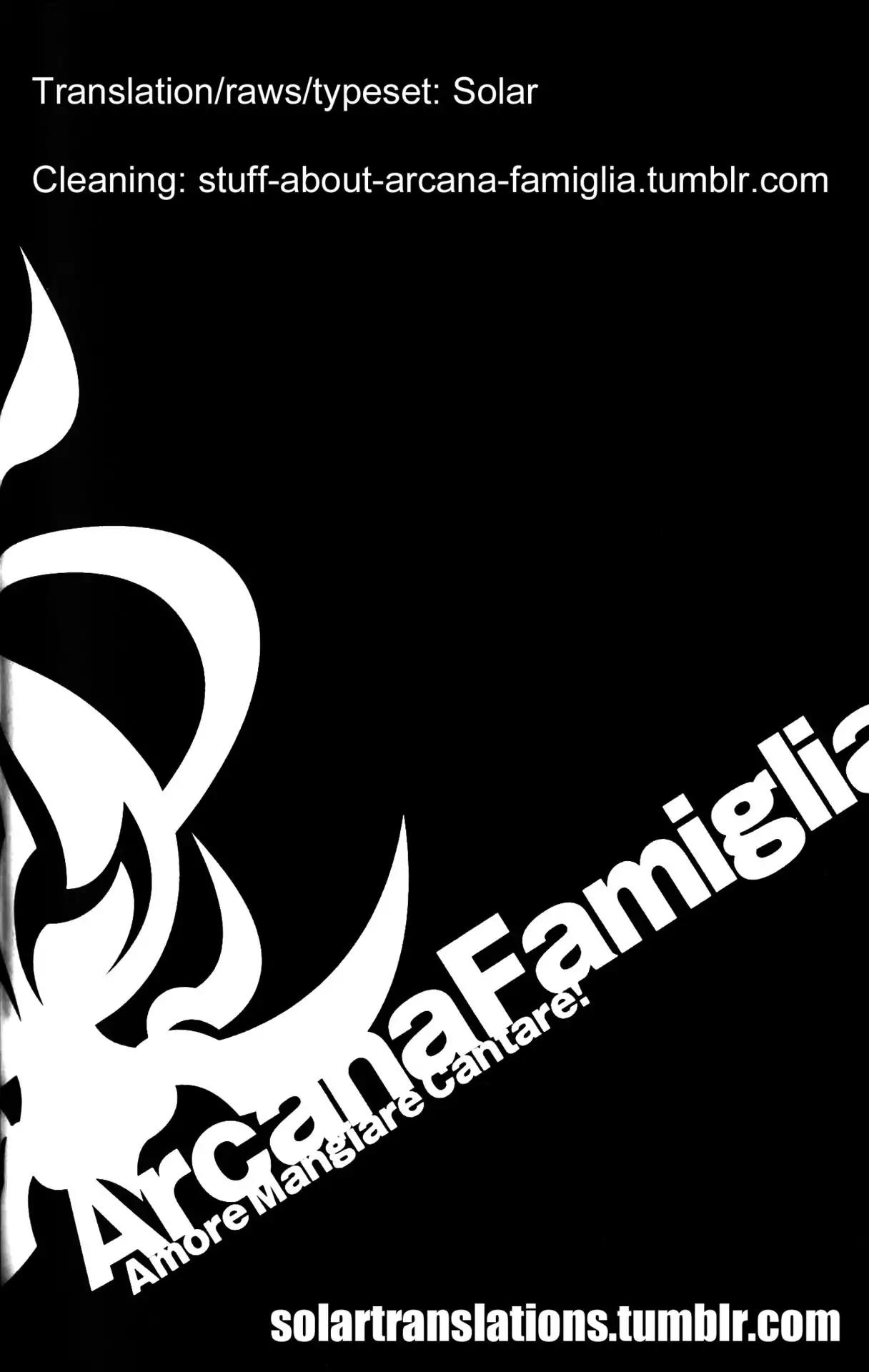 Arcana Famiglia - Amore Mangiare Cantare! Chapter 18 page 1 - Chapter 18