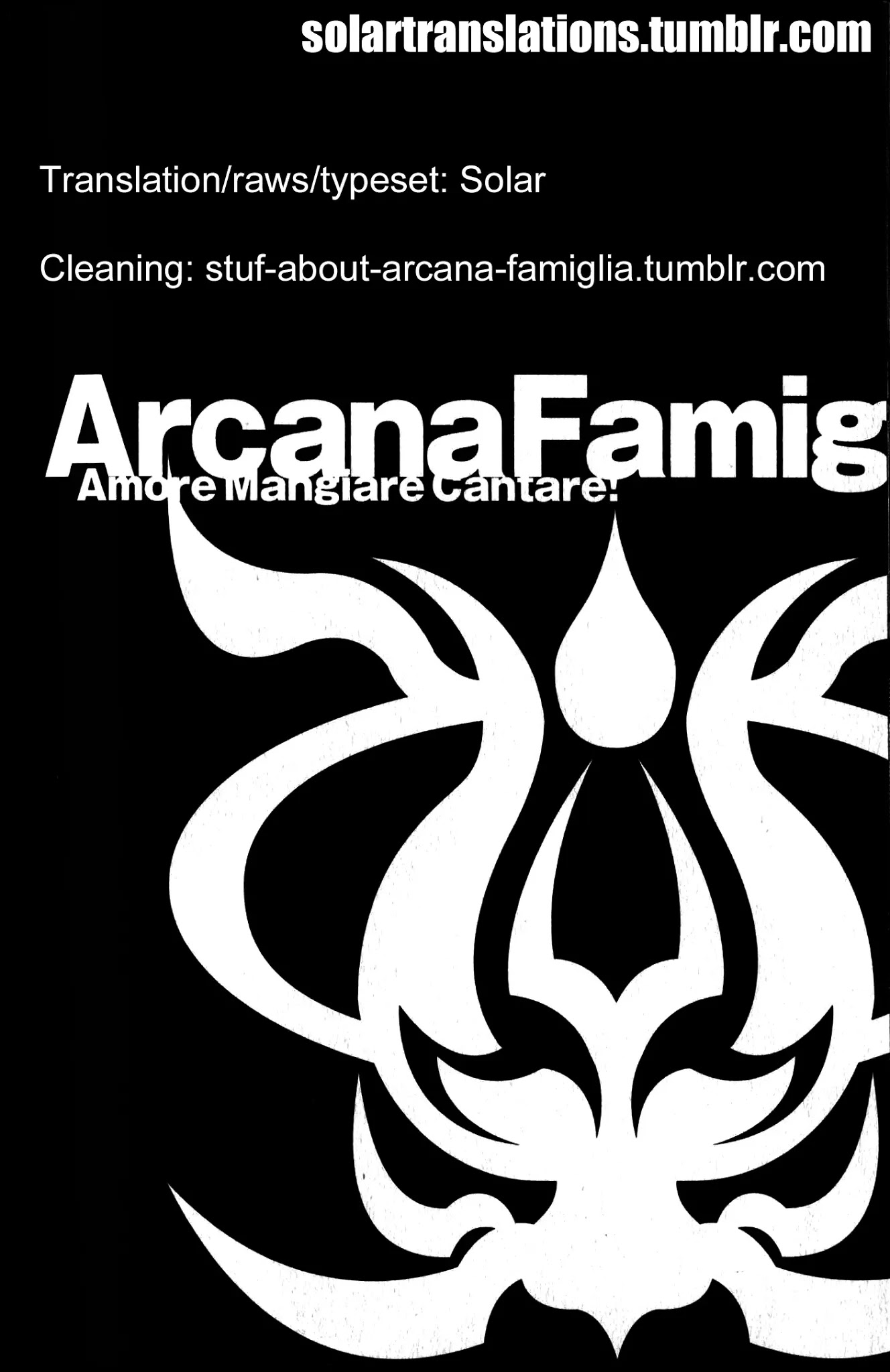Arcana Famiglia - Amore Mangiare Cantare! Chapter 19 page 1 - Chapter 19: Gli amanti