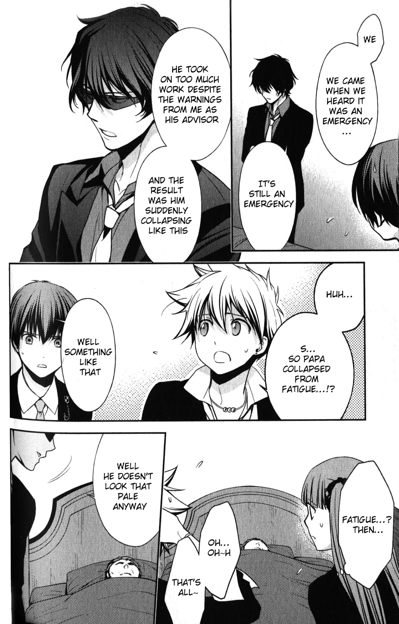 Arcana Famiglia - Amore Mangiare Cantare! Chapter 19 page 5 - Chapter 19: Gli amanti