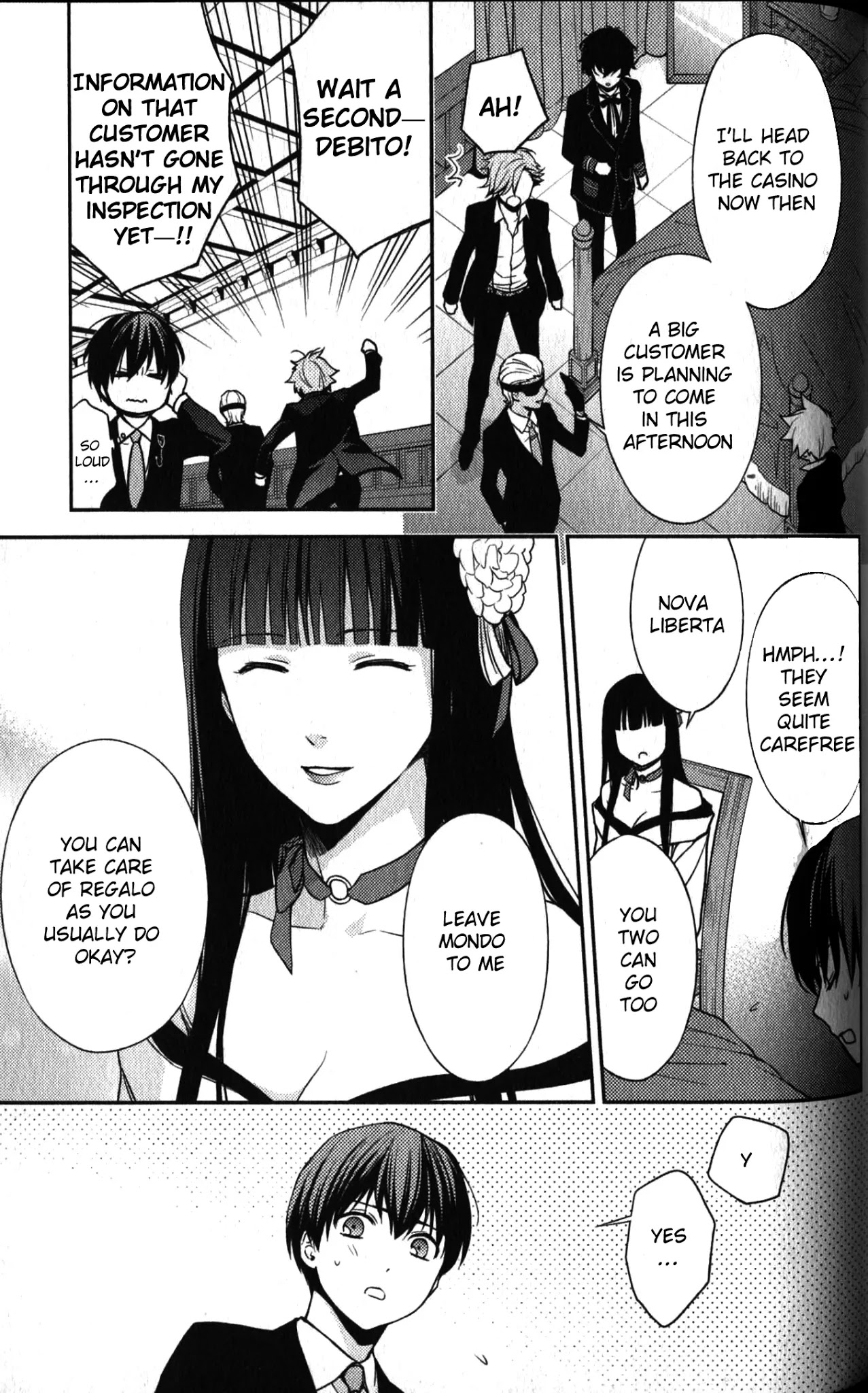 Arcana Famiglia - Amore Mangiare Cantare! Chapter 19 page 6 - Chapter 19: Gli amanti