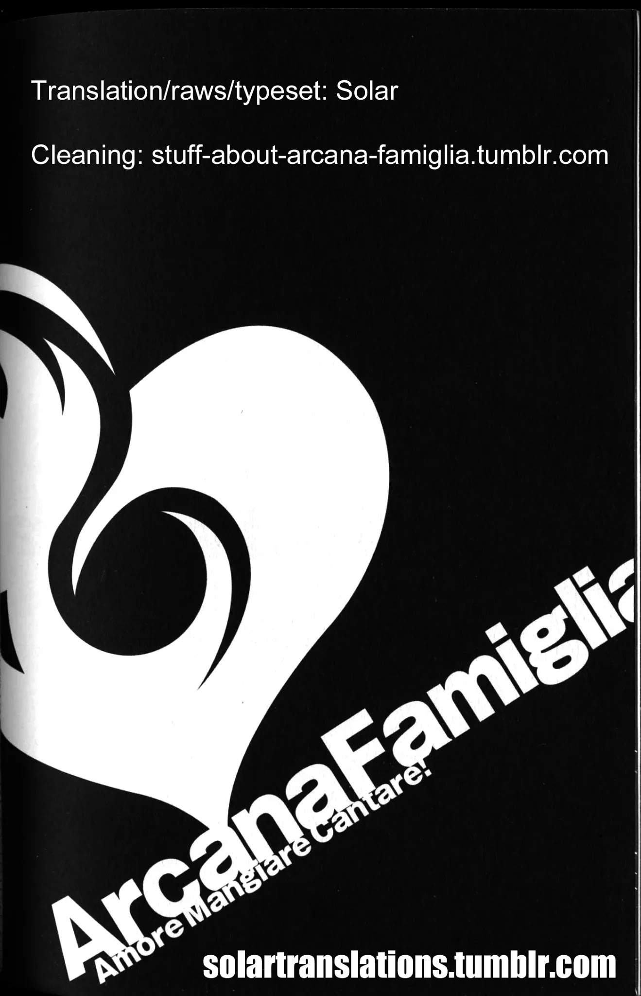Arcana Famiglia - Amore Mangiare Cantare! Chapter 20 page 1 - Chapter 20: Truth