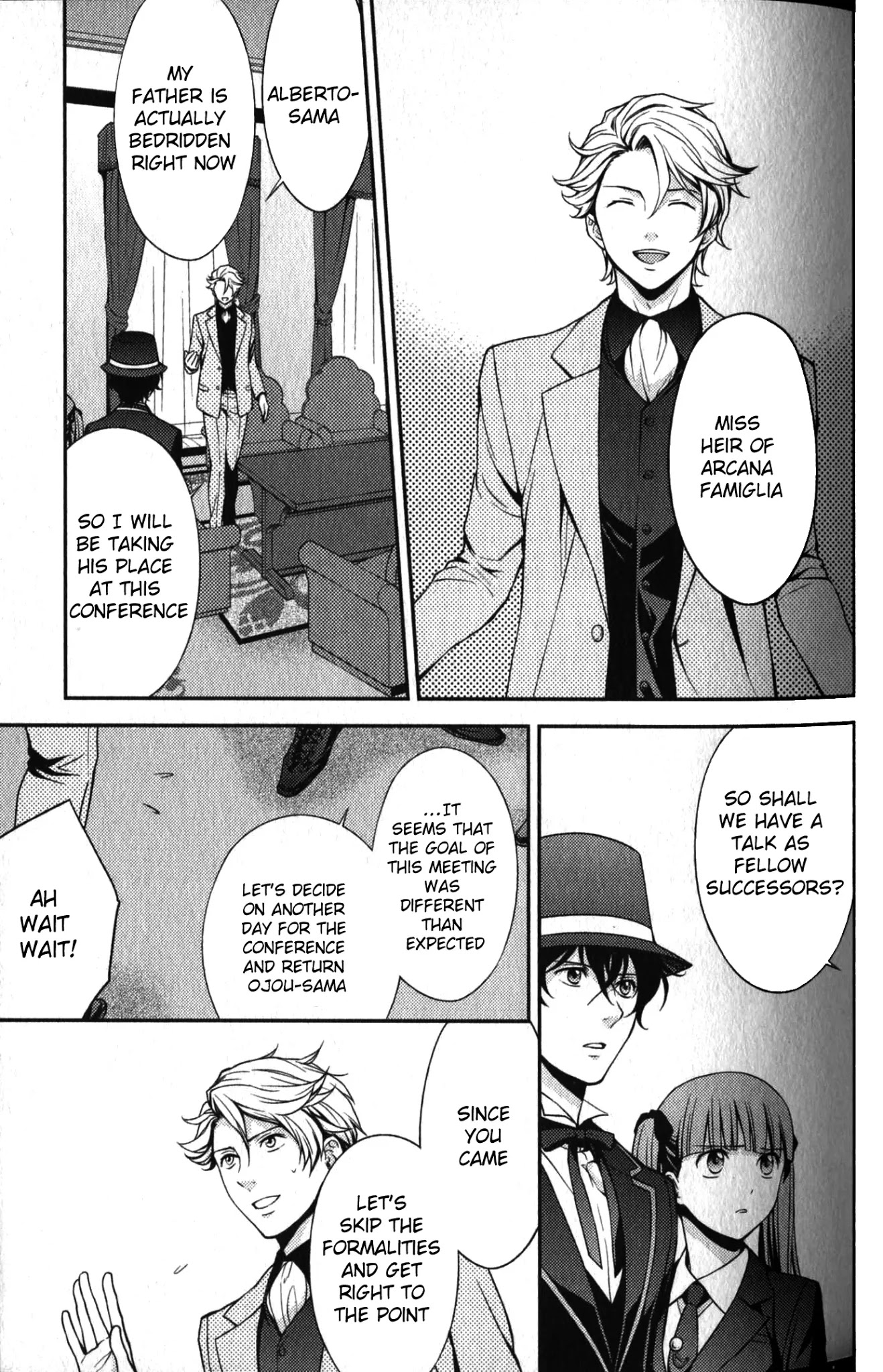 Arcana Famiglia - Amore Mangiare Cantare! Chapter 20 page 4 - Chapter 20: Truth