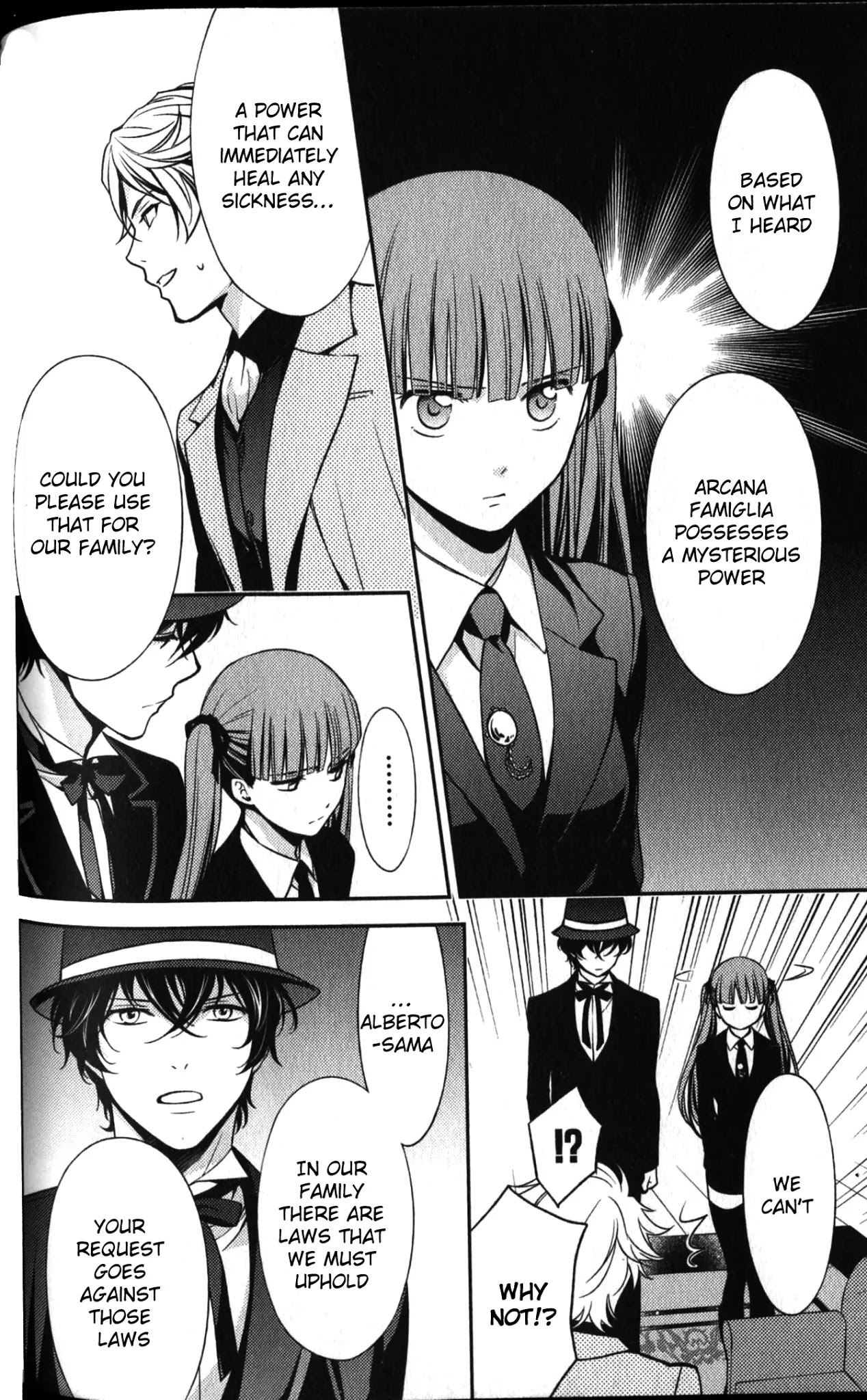 Arcana Famiglia - Amore Mangiare Cantare! Chapter 20 page 5 - Chapter 20: Truth
