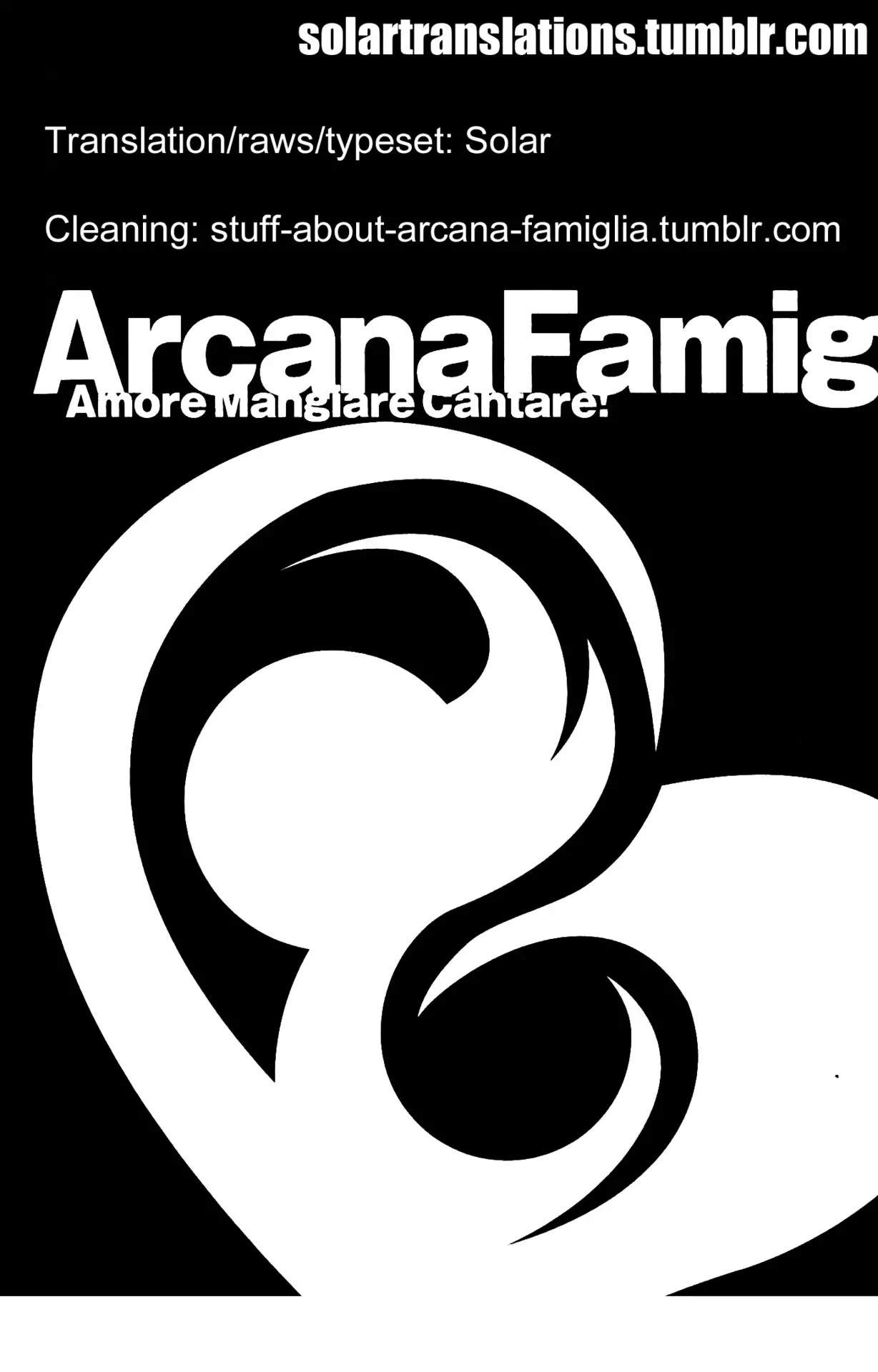Arcana Famiglia - Amore Mangiare Cantare! Chapter 21.1 page 1 - Chapter 21: The Wheel of Fortune (Part 1)