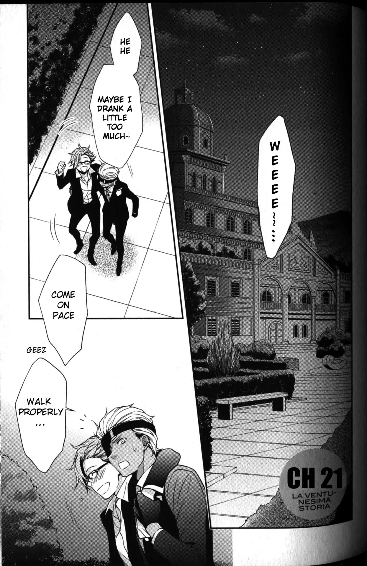 Arcana Famiglia - Amore Mangiare Cantare! Chapter 21.1 page 2 - Chapter 21: The Wheel of Fortune (Part 1)