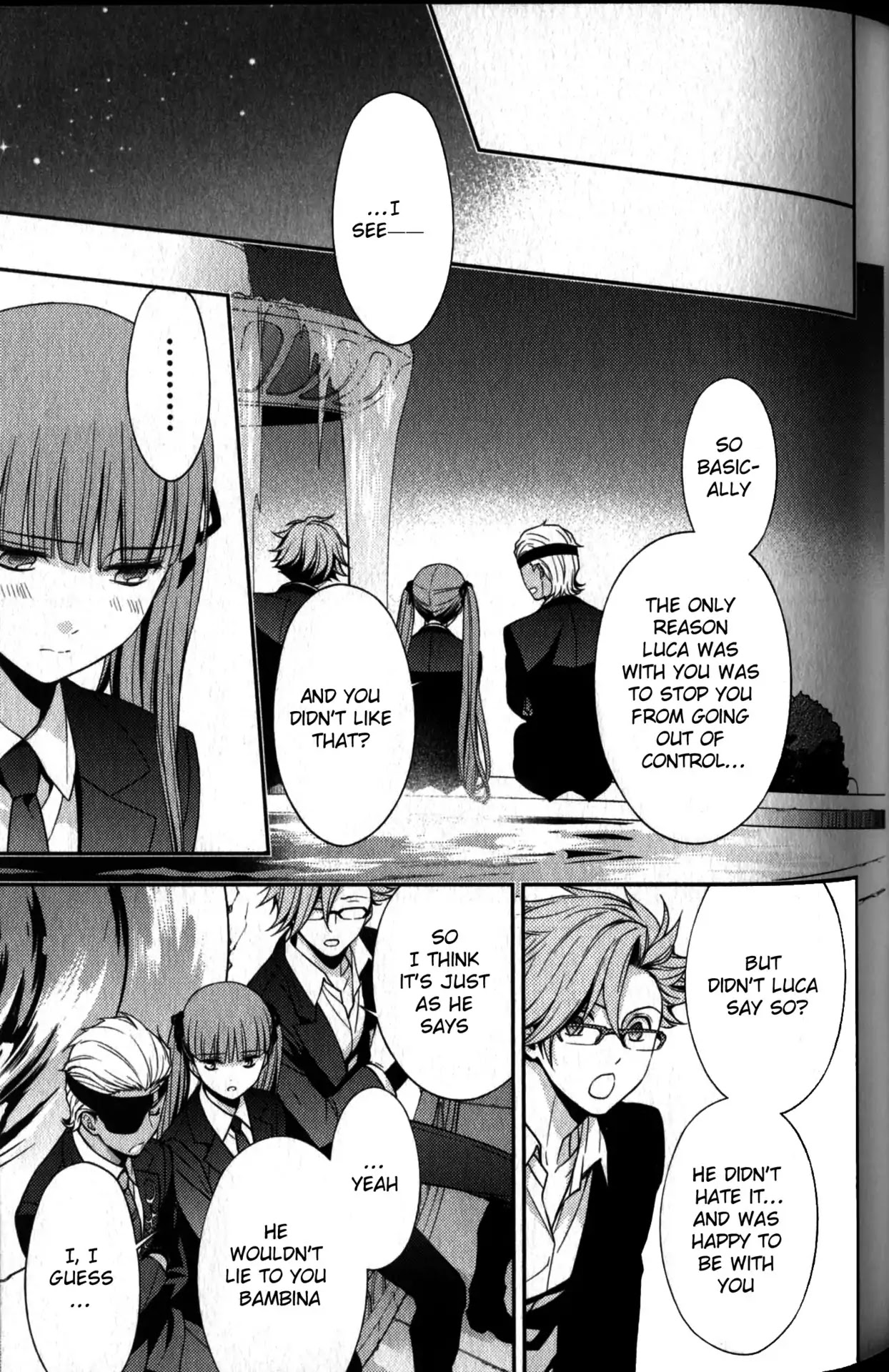 Arcana Famiglia - Amore Mangiare Cantare! Chapter 21.1 page 4 - Chapter 21: The Wheel of Fortune (Part 1)
