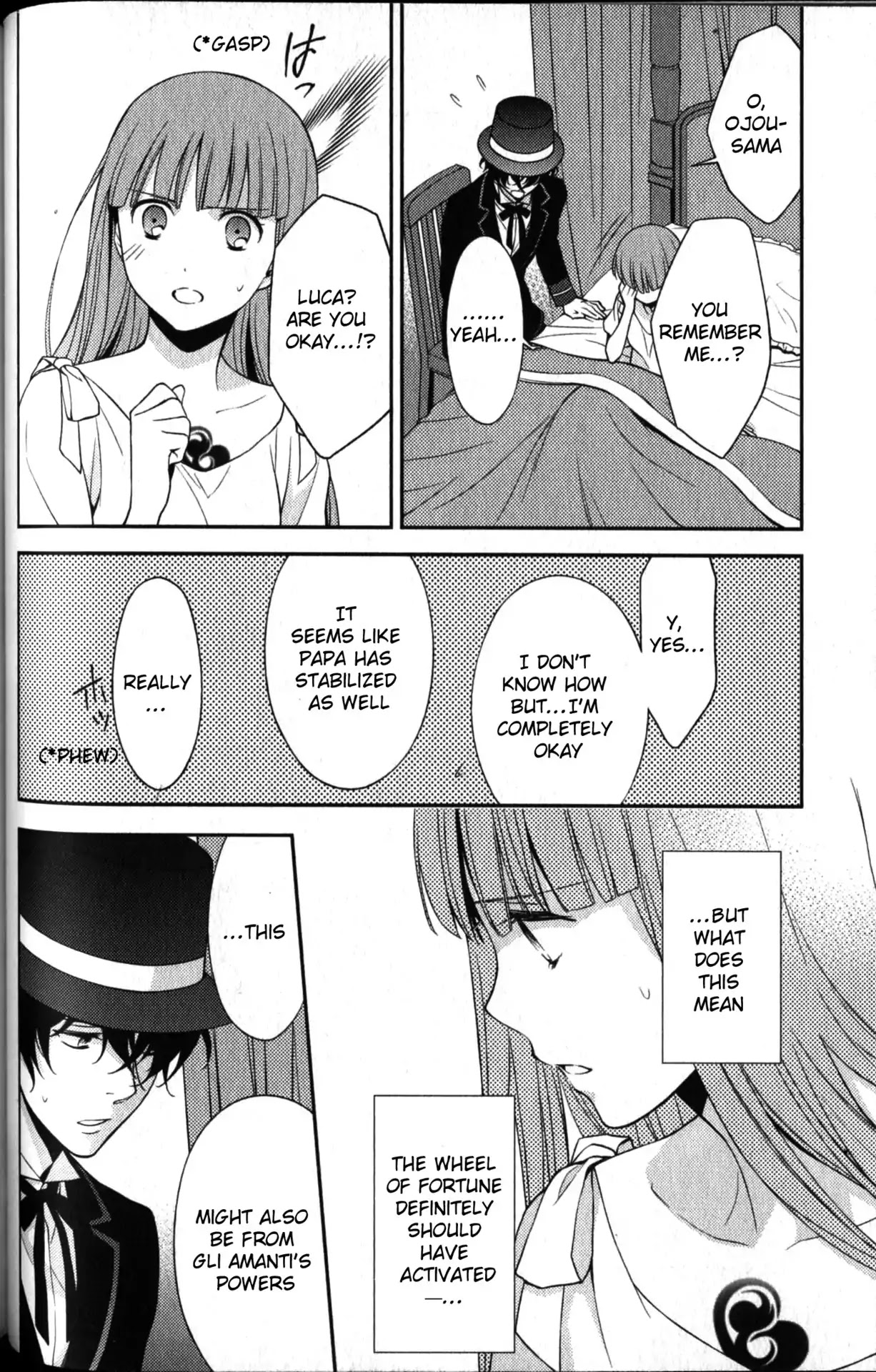 Arcana Famiglia - Amore Mangiare Cantare! Chapter 21.3 page 5 - Chapter 21: The Wheel of Fortune (Part 3)