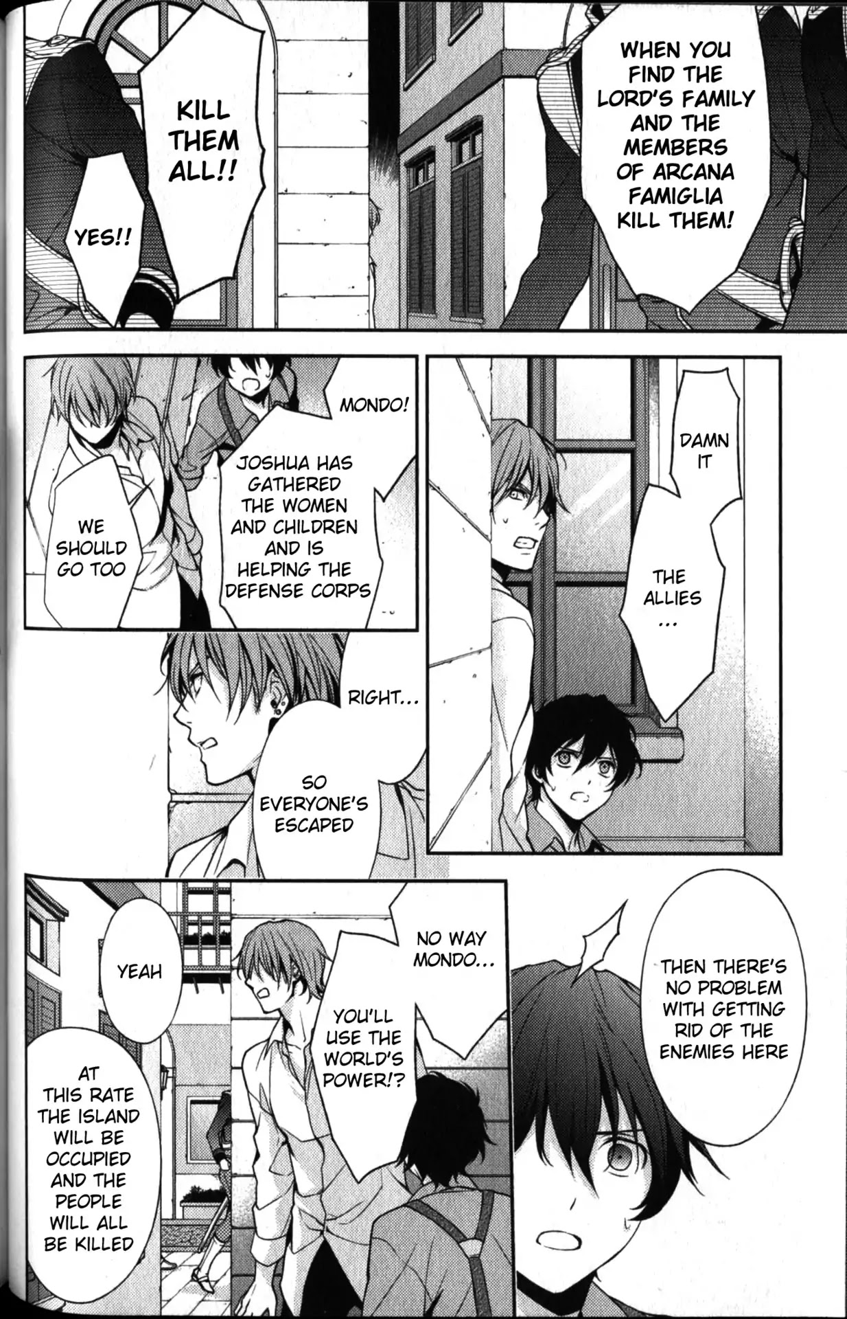 Arcana Famiglia - Amore Mangiare Cantare! Chapter 22.1 page 9 - Chapter 22: The World (Part 1)