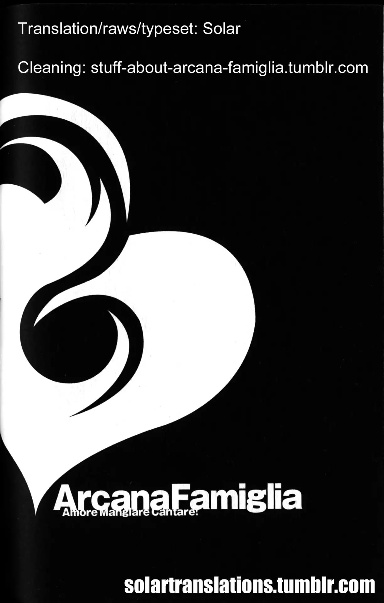Arcana Famiglia - Amore Mangiare Cantare! Chapter 23.1 page 1 - Chapter 23: Eve of the Decisive Battle (Part 1)