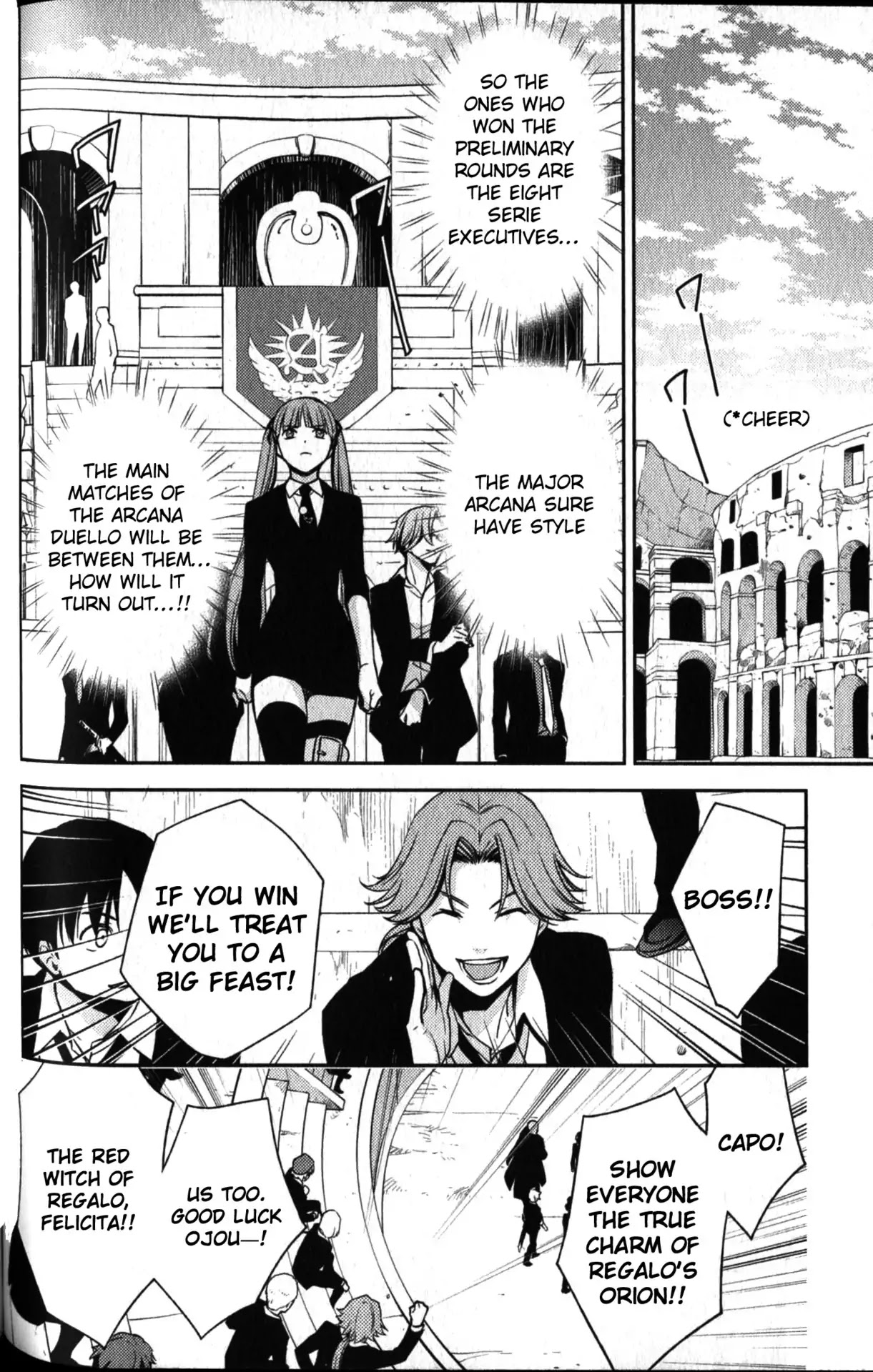 Arcana Famiglia - Amore Mangiare Cantare! Chapter 24.1 page 5 - Chapter 24: Arcana Duello (Part 1)