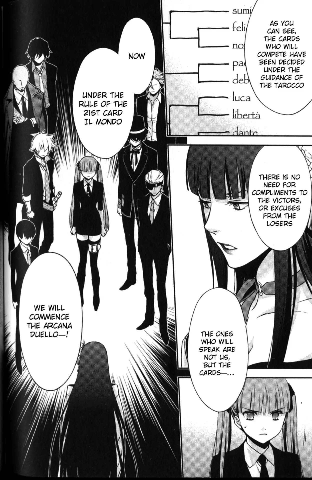 Arcana Famiglia - Amore Mangiare Cantare! Chapter 24.1 page 7 - Chapter 24: Arcana Duello (Part 1)