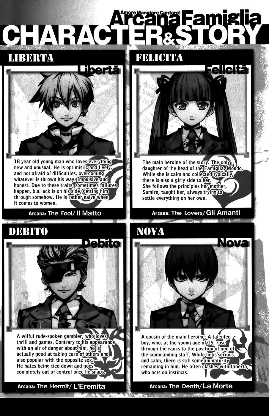 Arcana Famiglia - Amore Mangiare Cantare! Chapter 8 page 5 - Chapter 8: L'ottava Storia