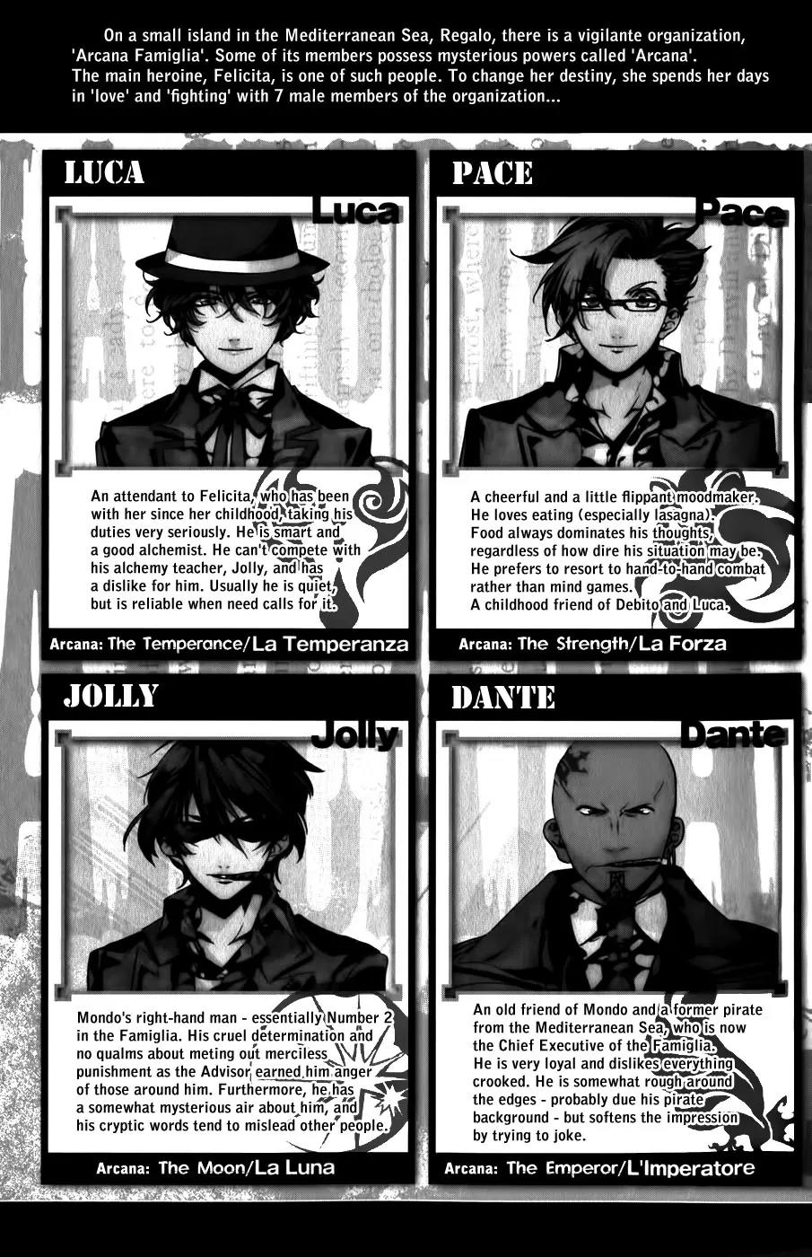Arcana Famiglia - Amore Mangiare Cantare! Chapter 8 page 6 - Chapter 8: L'ottava Storia