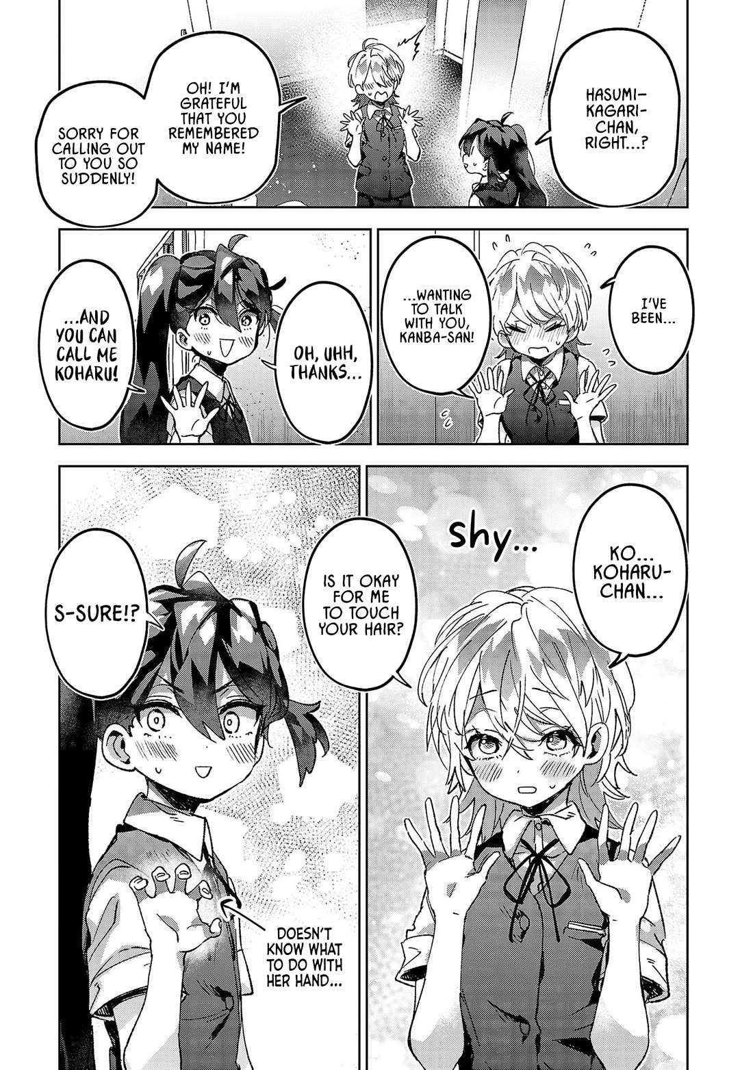 Are Social Outcasts Even Allowed to Start Over? Chapter 18 page 9 - Chapter 18: Hasumi Kagari wants to talk