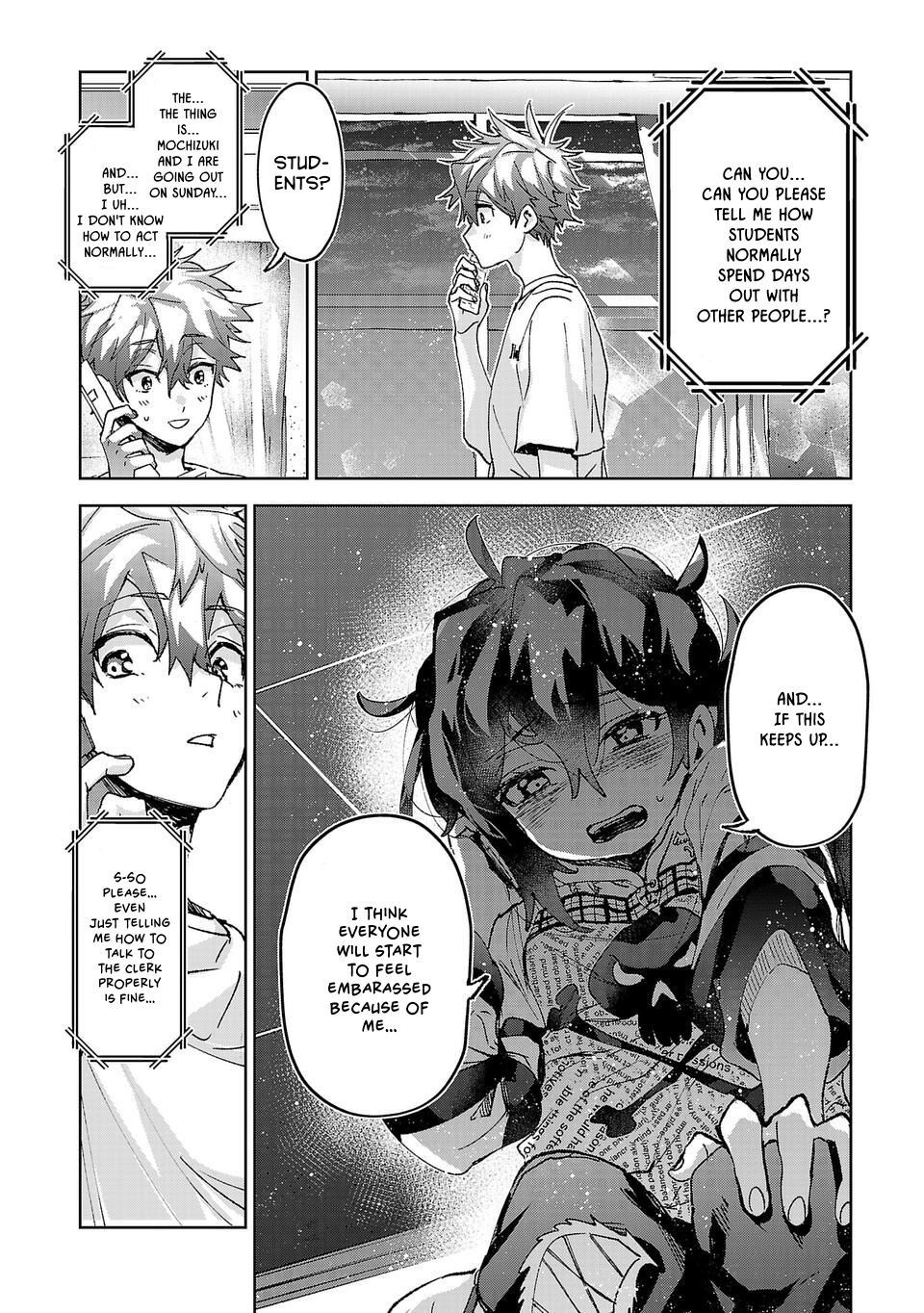 Are Social Outcasts Even Allowed to Start Over? Chapter 4 page 10 - Chapter 4: Is this a Date?!