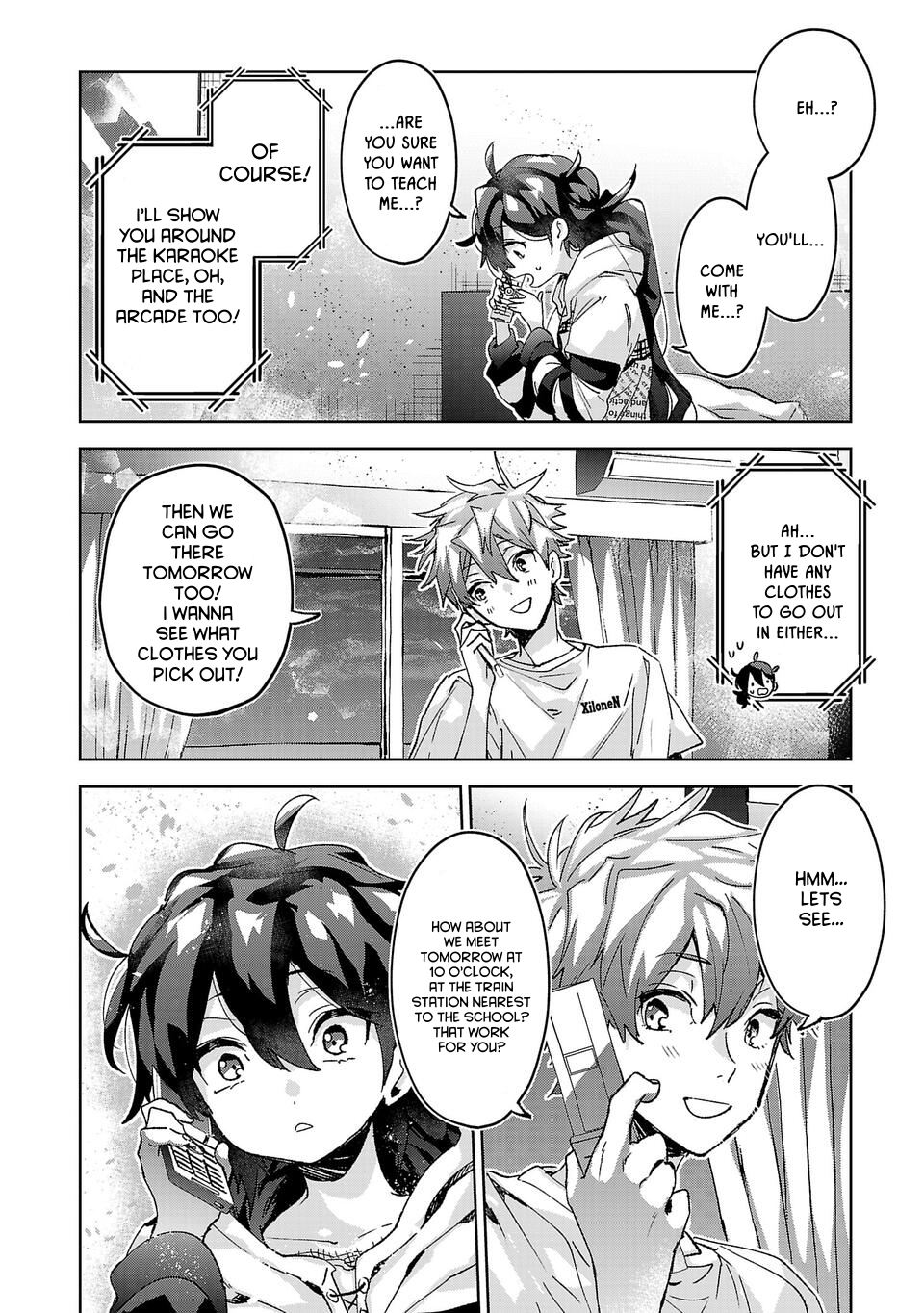 Are Social Outcasts Even Allowed to Start Over? Chapter 4 page 12 - Chapter 4: Is this a Date?!