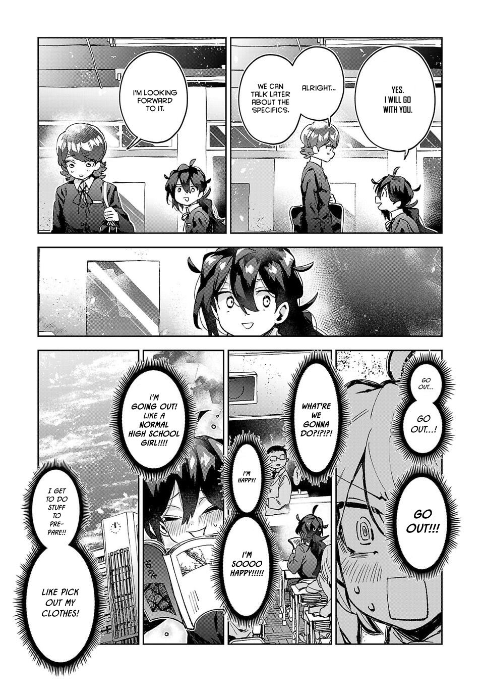 Are Social Outcasts Even Allowed to Start Over? Chapter 4 page 3 - Chapter 4: Is this a Date?!