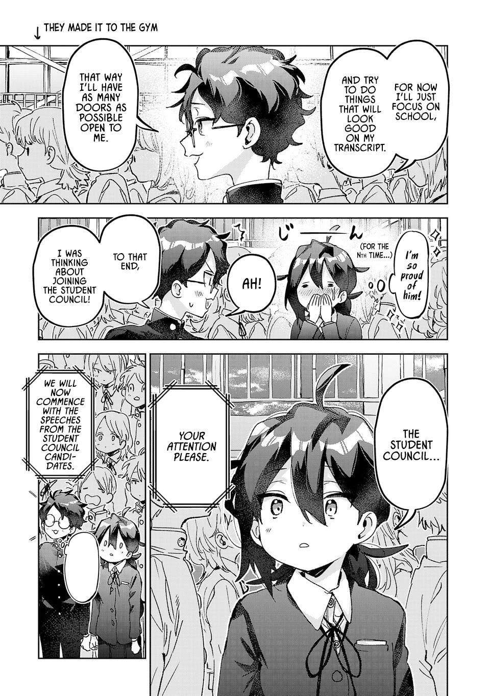 Are Social Outcasts Even Allowed to Start Over? Chapter 48 page 3 - Chapter 48: Someone who can stand before everyone
