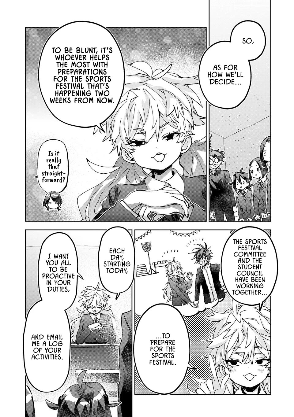 Are Social Outcasts Even Allowed to Start Over? Chapter 49 page 10 - Chapter 49: Shinonome Haruna and the Student Council