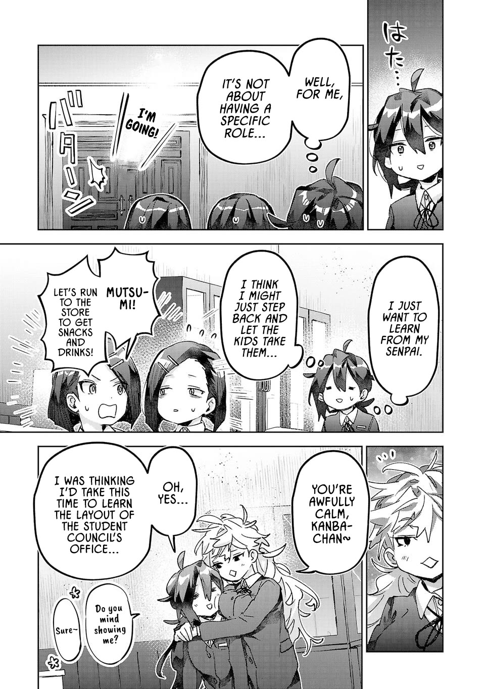Are Social Outcasts Even Allowed to Start Over? Chapter 49 page 13 - Chapter 49: Shinonome Haruna and the Student Council