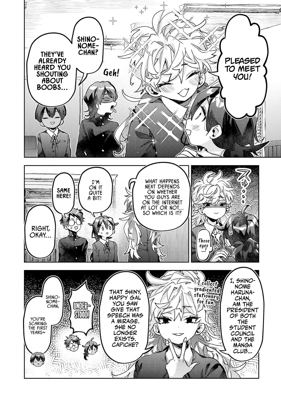 Are Social Outcasts Even Allowed to Start Over? Chapter 49 page 2 - Chapter 49: Shinonome Haruna and the Student Council