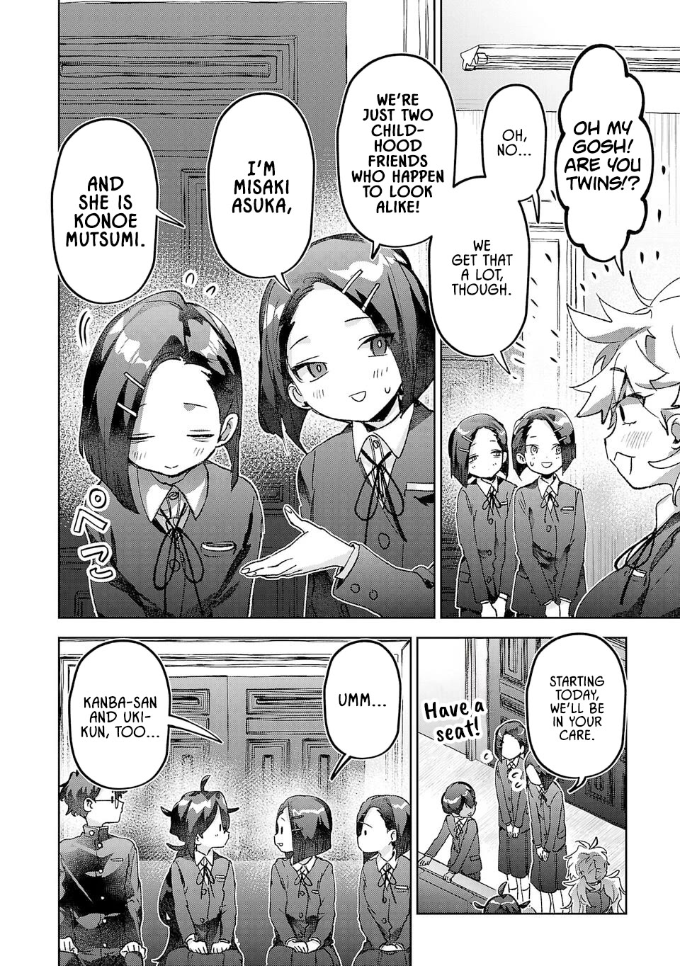 Are Social Outcasts Even Allowed to Start Over? Chapter 49 page 4 - Chapter 49: Shinonome Haruna and the Student Council