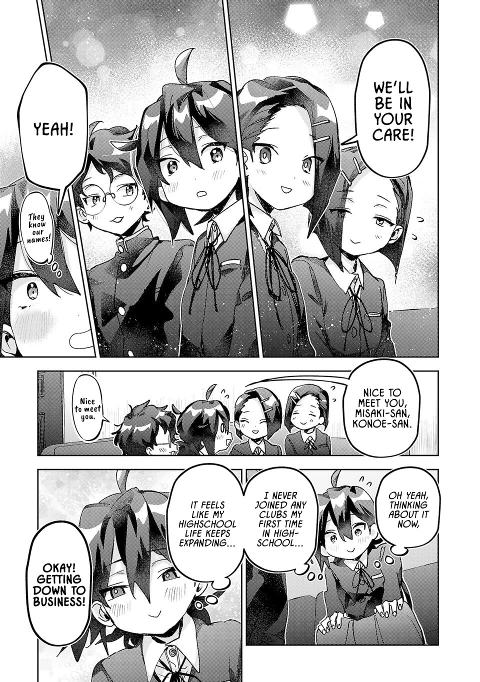 Are Social Outcasts Even Allowed to Start Over? Chapter 49 page 5 - Chapter 49: Shinonome Haruna and the Student Council
