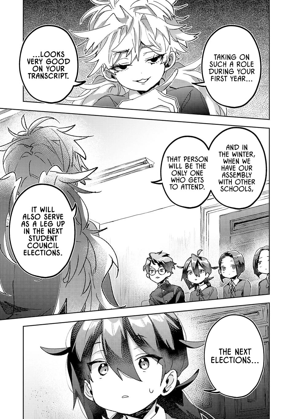 Are Social Outcasts Even Allowed to Start Over? Chapter 49 page 7 - Chapter 49: Shinonome Haruna and the Student Council