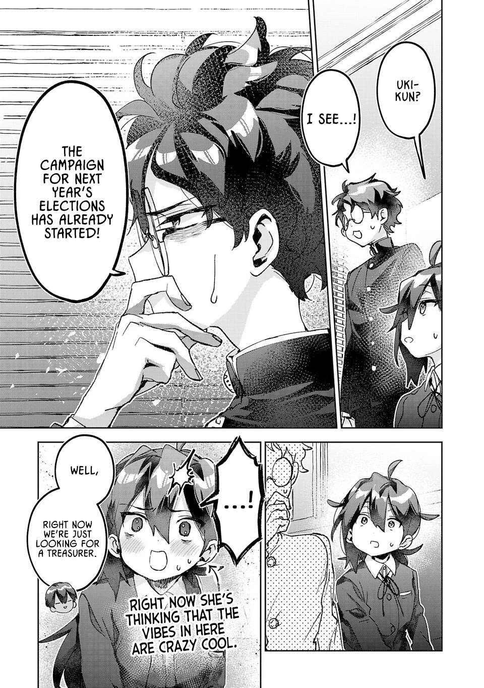 Are Social Outcasts Even Allowed to Start Over? Chapter 49 page 9 - Chapter 49: Shinonome Haruna and the Student Council
