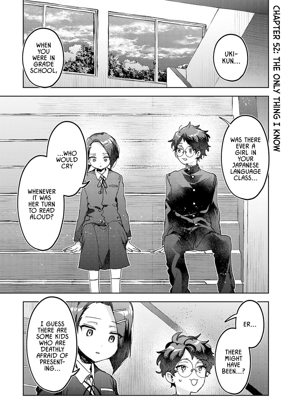 Are Social Outcasts Even Allowed to Start Over? Chapter 52 page 1 - Chapter 52: The only thing I know