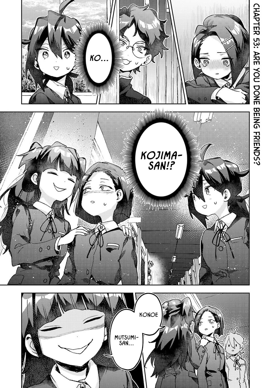 Are Social Outcasts Even Allowed to Start Over? Chapter 53 page 1 - Chapter 53: Are you done being friends?