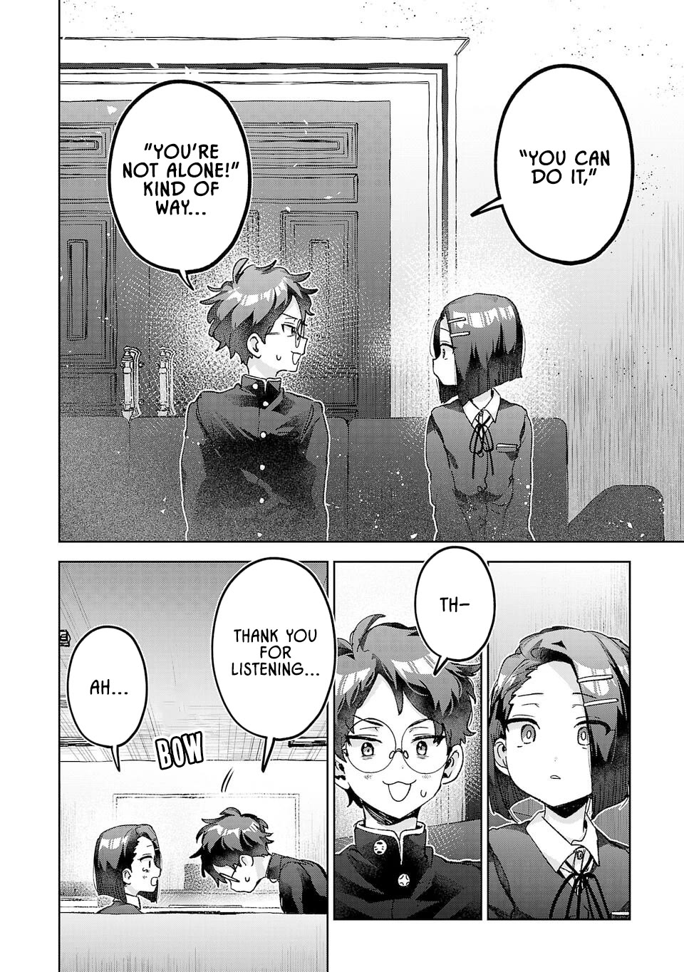 Are Social Outcasts Even Allowed to Start Over? Chapter 54 page 10 - Chapter 54: Things like "disgusting" and "dumb-dumb"...