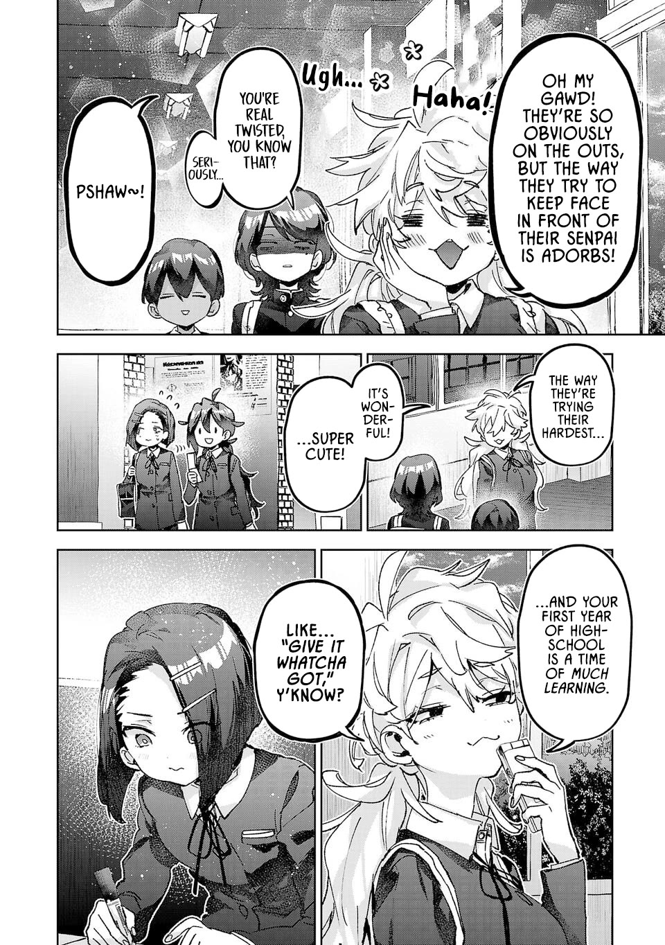 Are Social Outcasts Even Allowed to Start Over? Chapter 54 page 4 - Chapter 54: Things like "disgusting" and "dumb-dumb"...