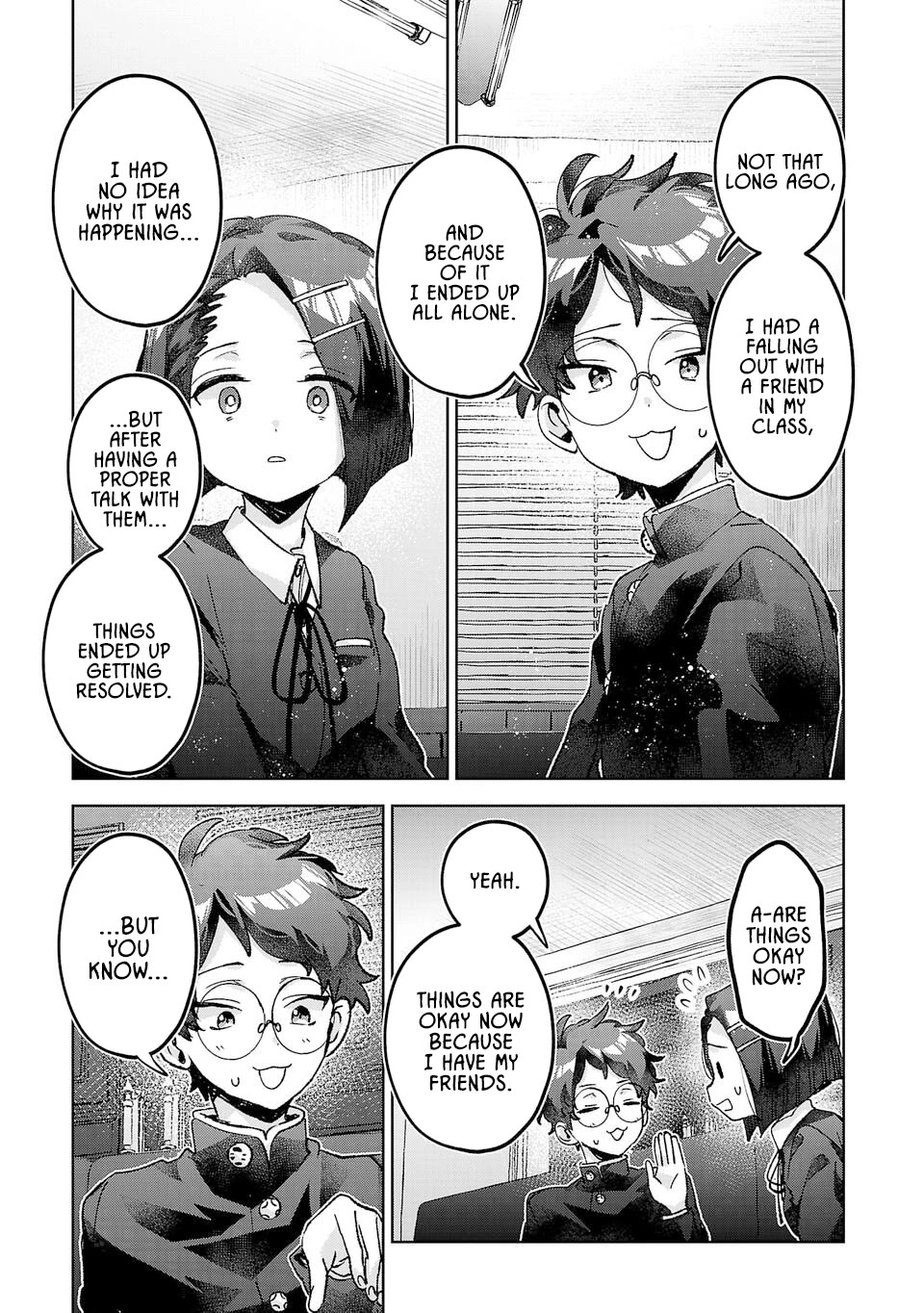 Are Social Outcasts Even Allowed to Start Over? Chapter 54 page 7 - Chapter 54: Things like "disgusting" and "dumb-dumb"...