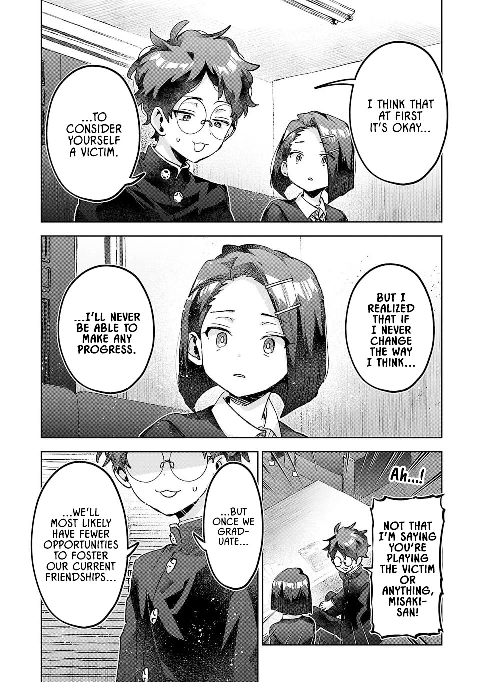 Are Social Outcasts Even Allowed to Start Over? Chapter 54 page 8 - Chapter 54: Things like "disgusting" and "dumb-dumb"...