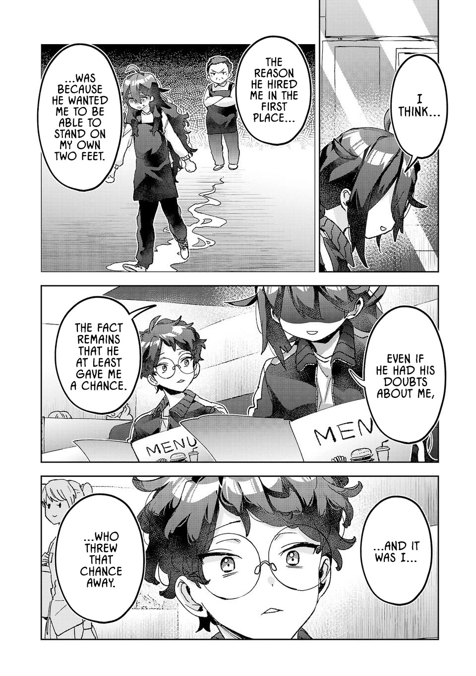 Are Social Outcasts Even Allowed to Start Over? Chapter 57 page 14 - Chapter 57: On her own two feet