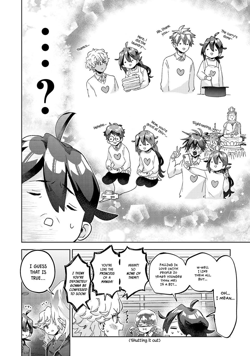 Are Social Outcasts Even Allowed to Start Over? Chapter 59 page 12 - Chapter 59: Shall we talk about love?