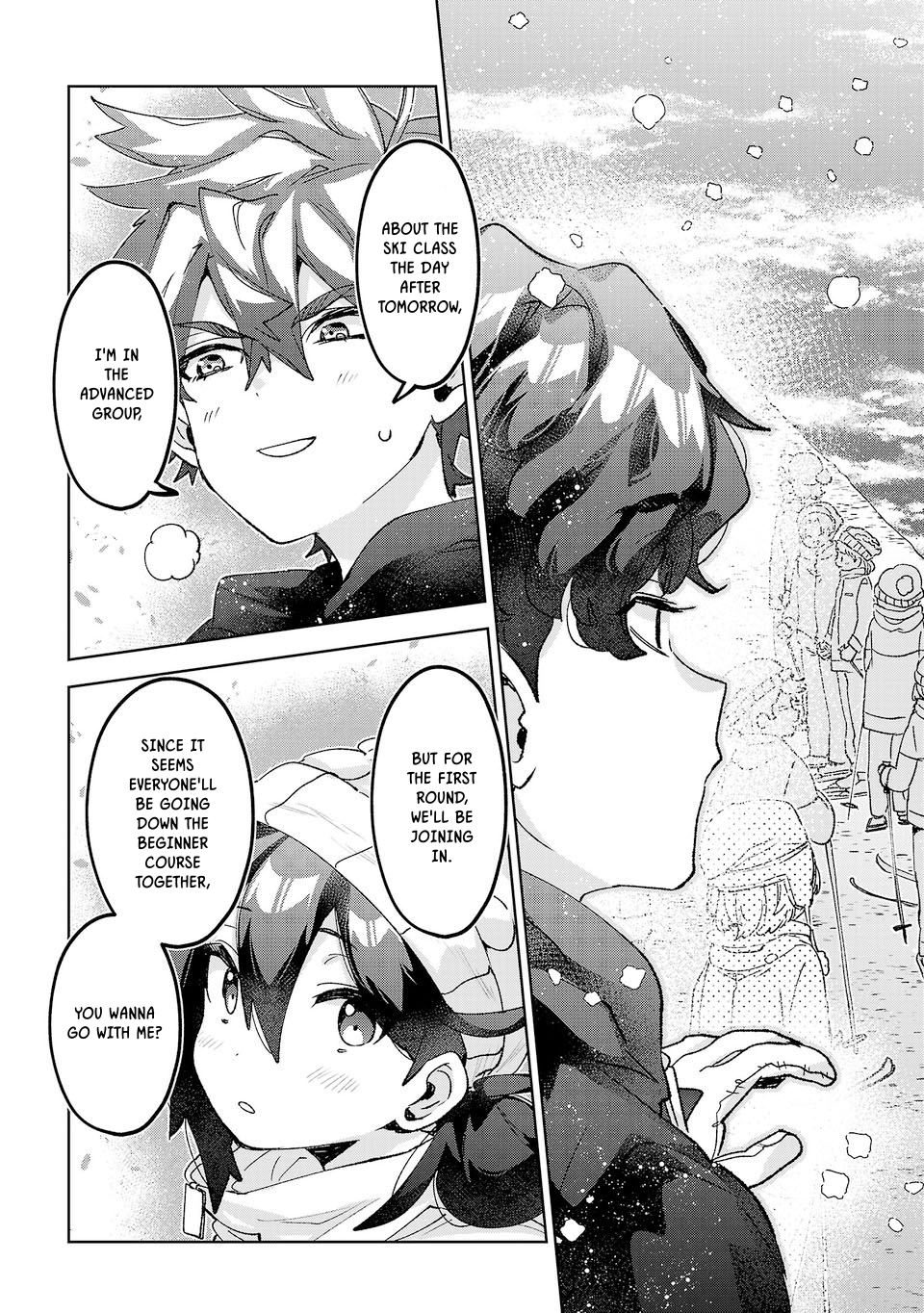 Are Social Outcasts Even Allowed to Start Over? Chapter 60 page 13 - Chapter 60: The Silver Battlefield (Ski Trip)