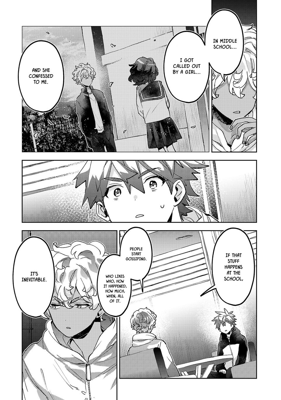 Are Social Outcasts Even Allowed to Start Over? Chapter 63 page 3 - Chapter 63: Guys, Girls and Friendship