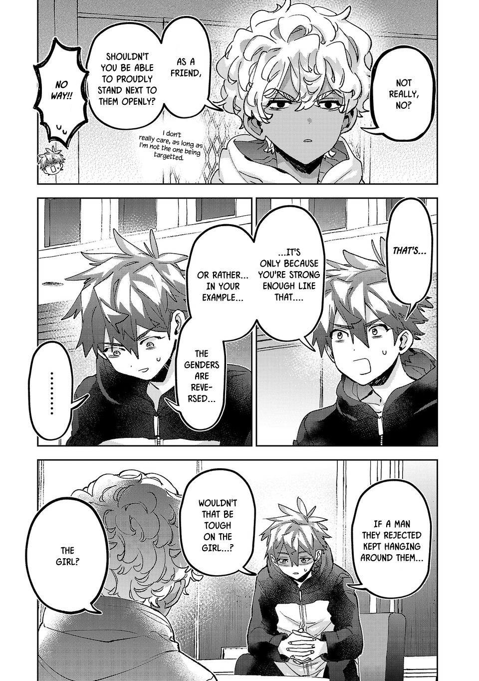 Are Social Outcasts Even Allowed to Start Over? Chapter 63 page 7 - Chapter 63: Guys, Girls and Friendship