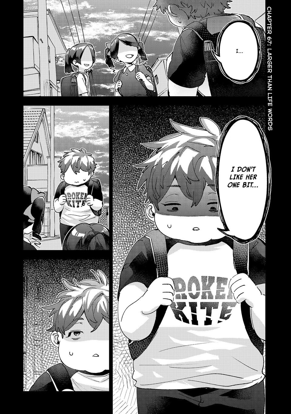 Are Social Outcasts Even Allowed to Start Over? Chapter 67 page 1 - Chapter 67: Larger than Life Words